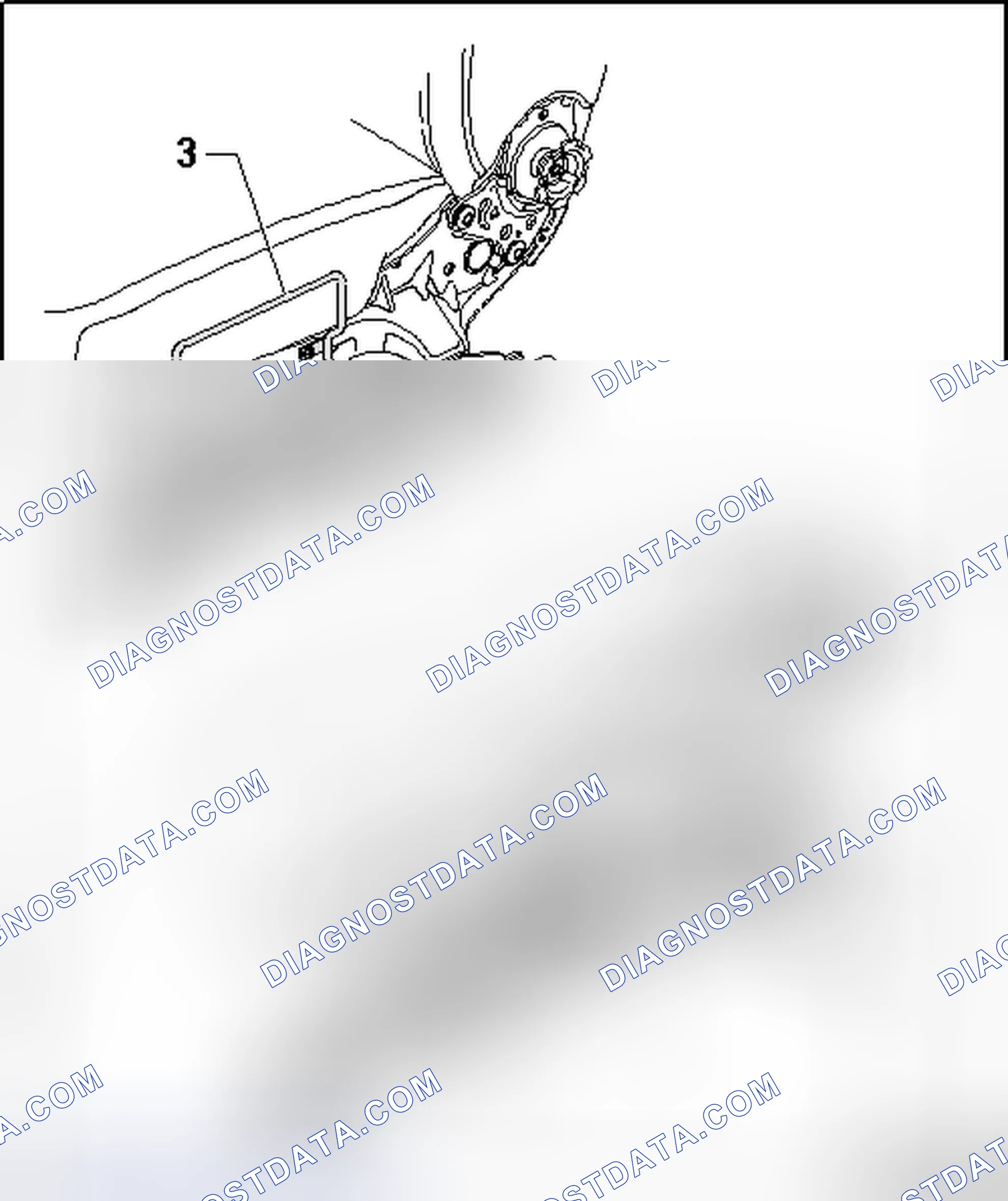 Scheme 3: SEAT TRIM BRACKET, WITHOUT HEIGHT ADJUSTMENT