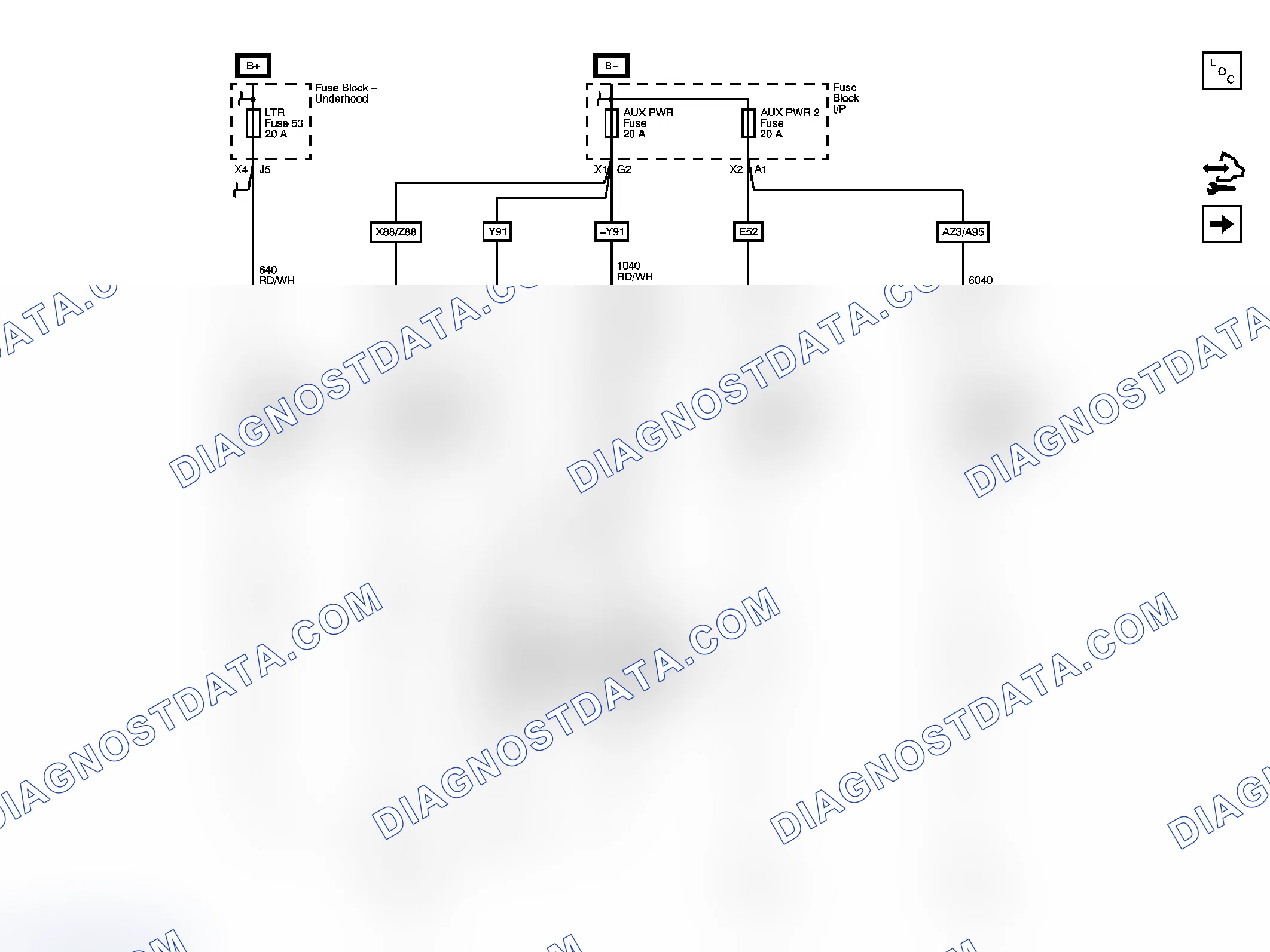 Scheme 40: Cigar Lighter/Power Outlet Schematics