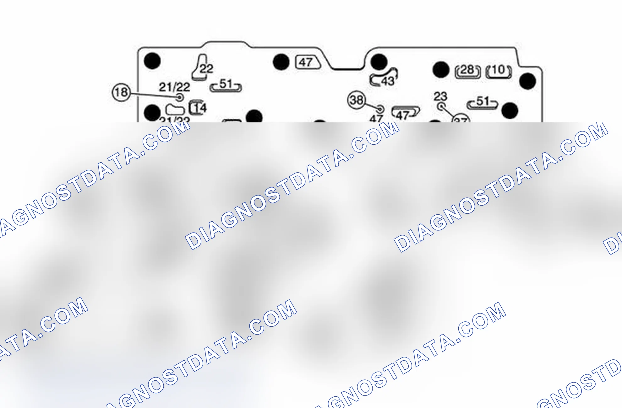 Scheme 26: Control Valve Lower Body Spacer Plate Assembly