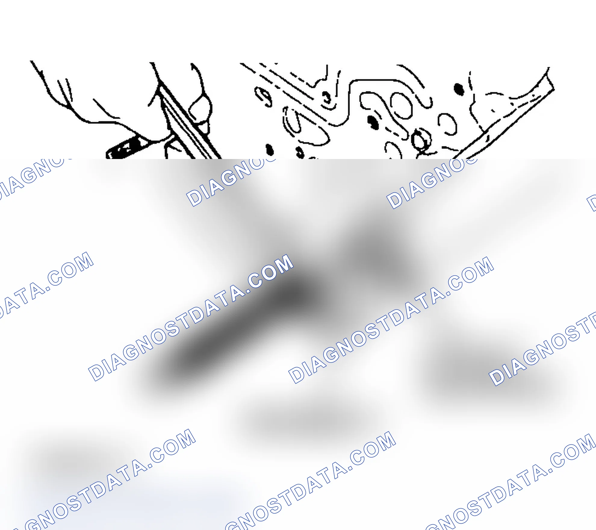 Scheme 1024: << D >> COUNTERBALANCE SHAFT FRONT BEARING REMOVAL