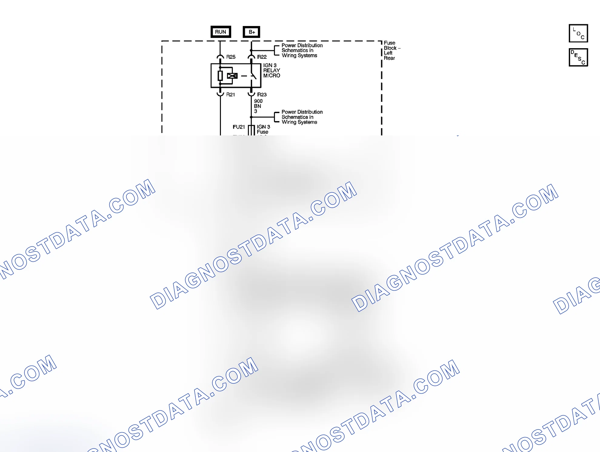 Scheme 52: Automatic Transmission Shift Lock Control Schematics