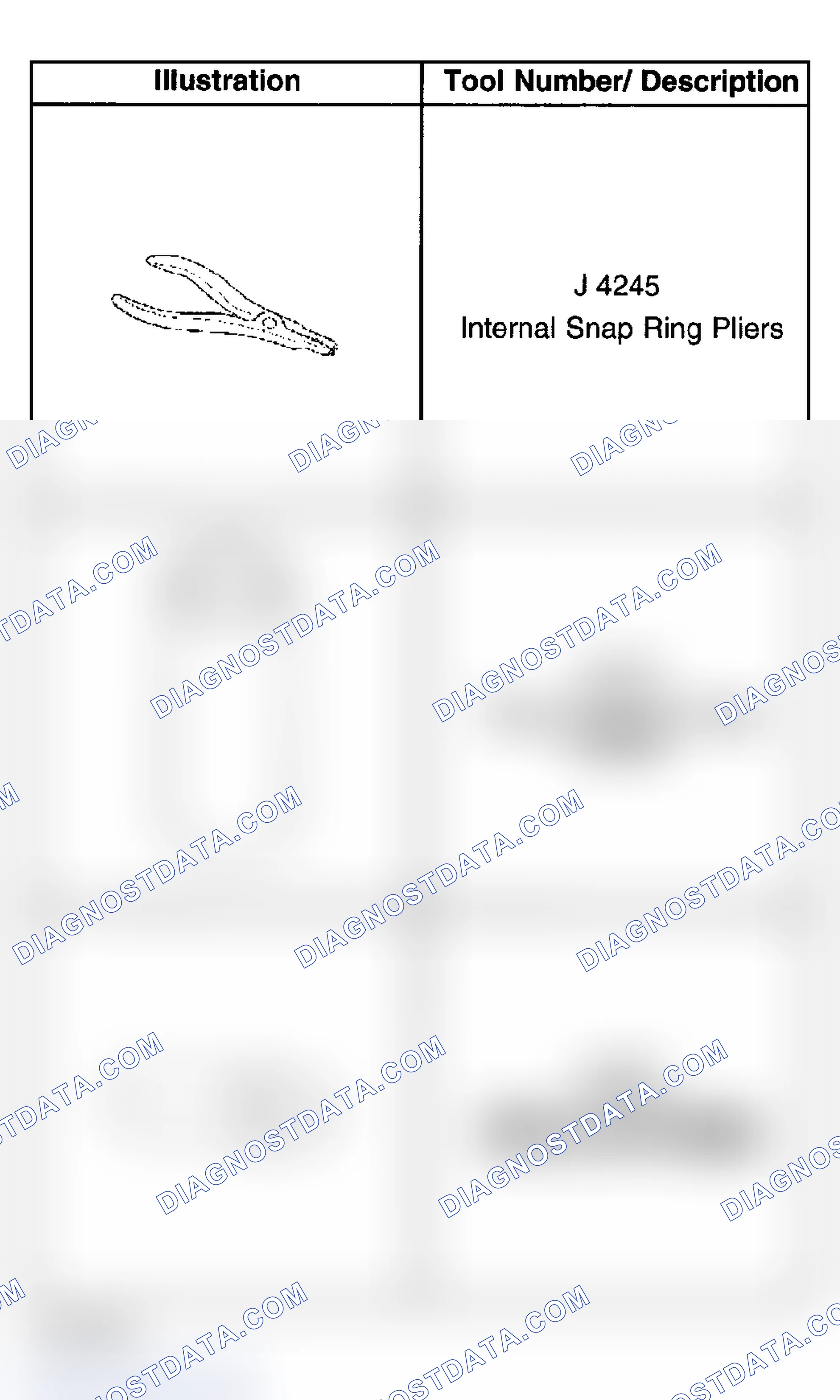 Scheme 147: Special Tools and Equipment