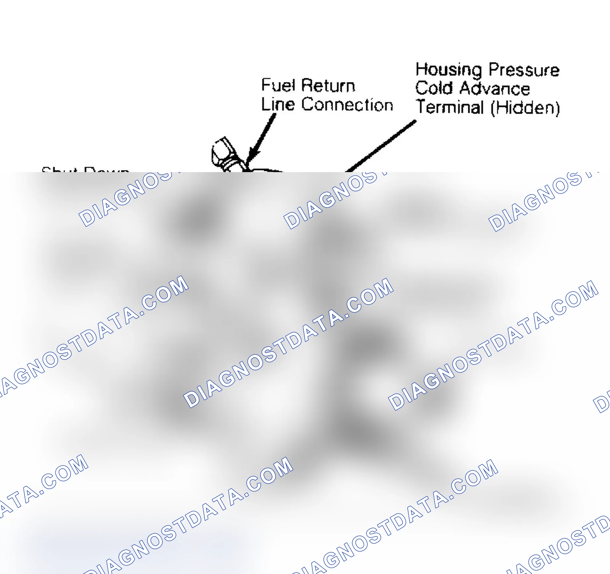 Scheme 162: DIESEL INJECTION PUMP