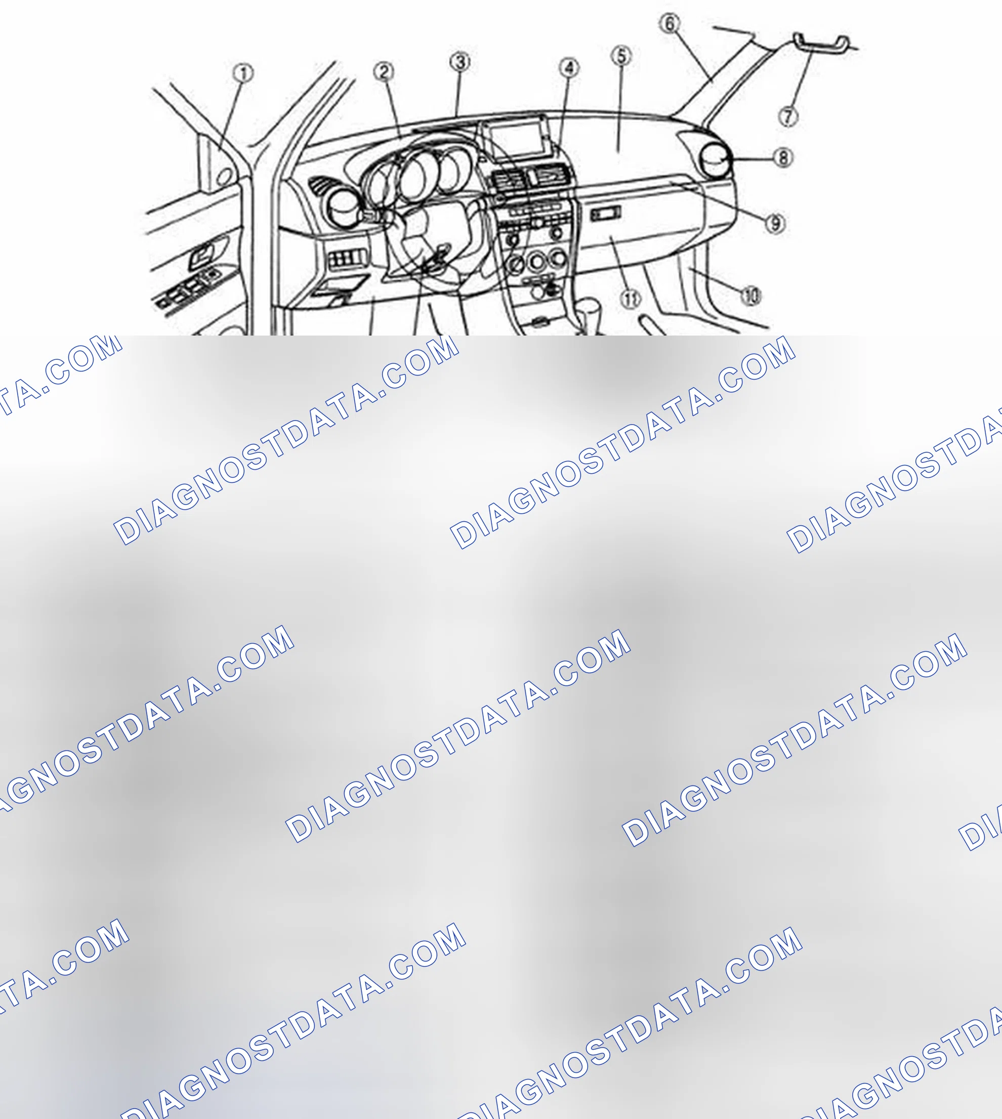 Scheme 1: INTERIOR TRIM LOCATION INDEX