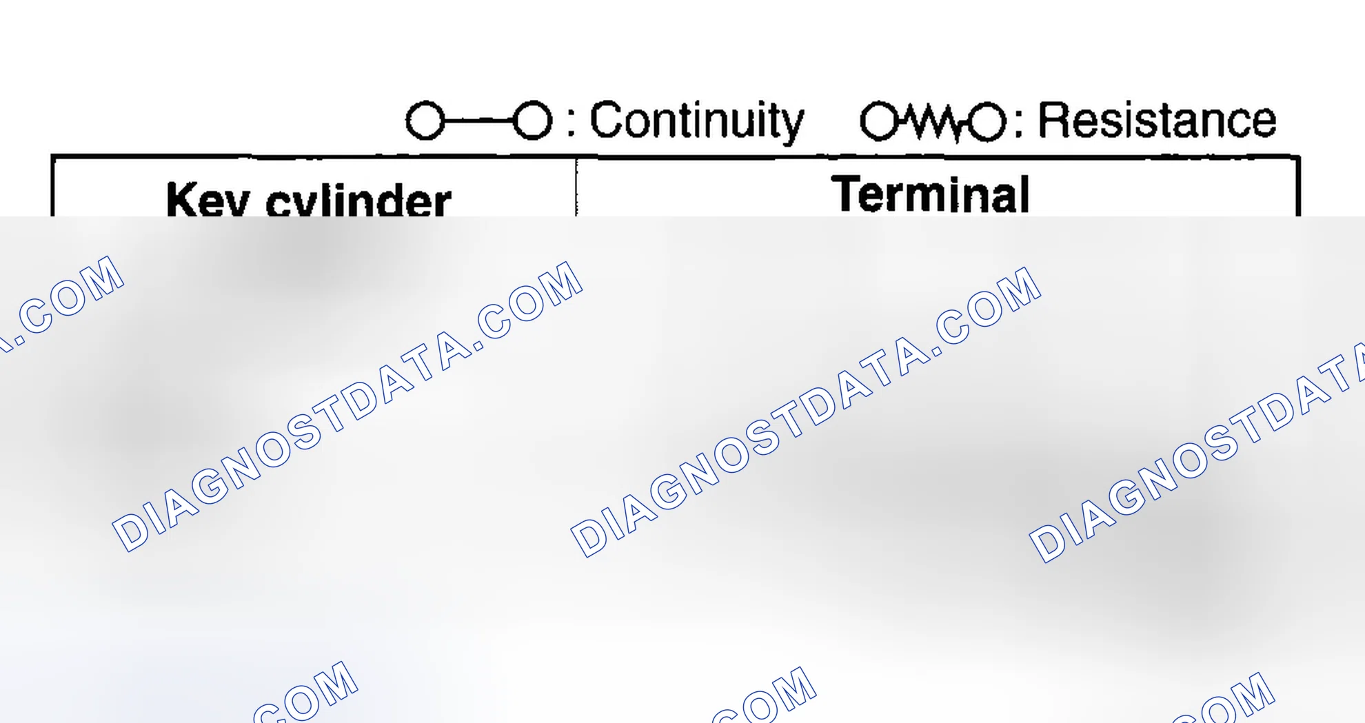 Scheme 49: Door Key Cylinder Switch