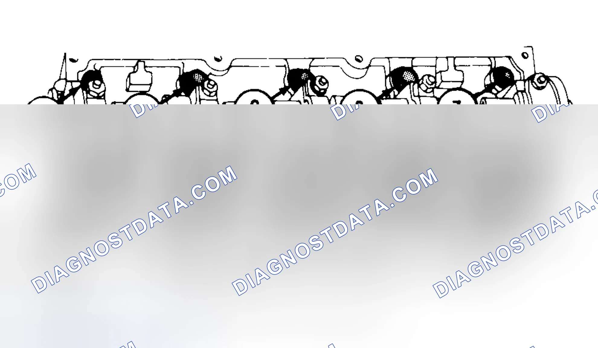 Scheme 7: Typical Cylinder Head Tightening or Loosening Sequence