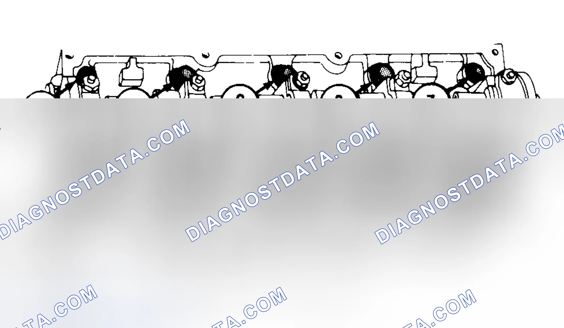 Scheme 7: Typical Cylinder Head Tightening or Loosening Sequence