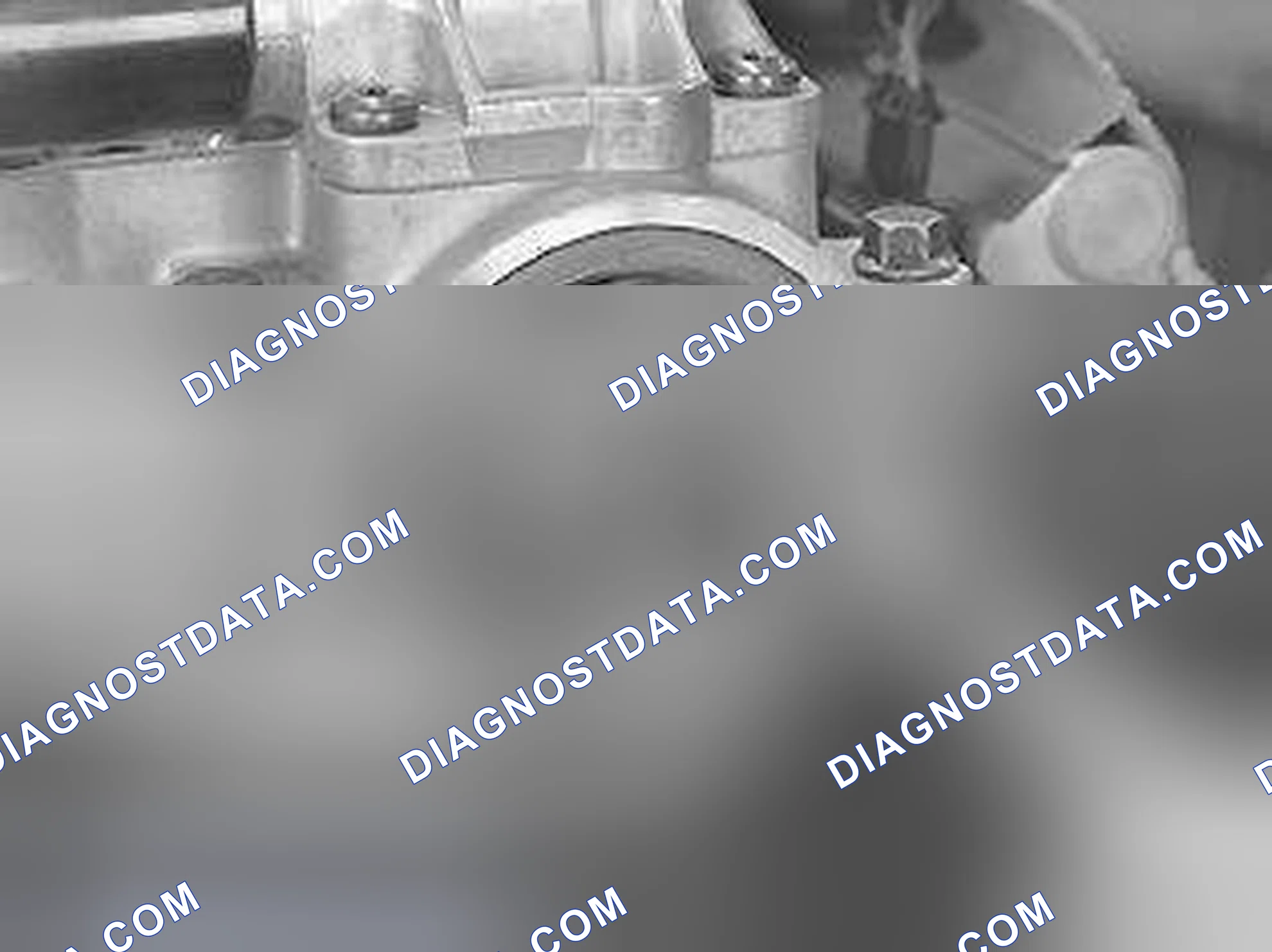 Scheme 287: Removing the front camshaft seal