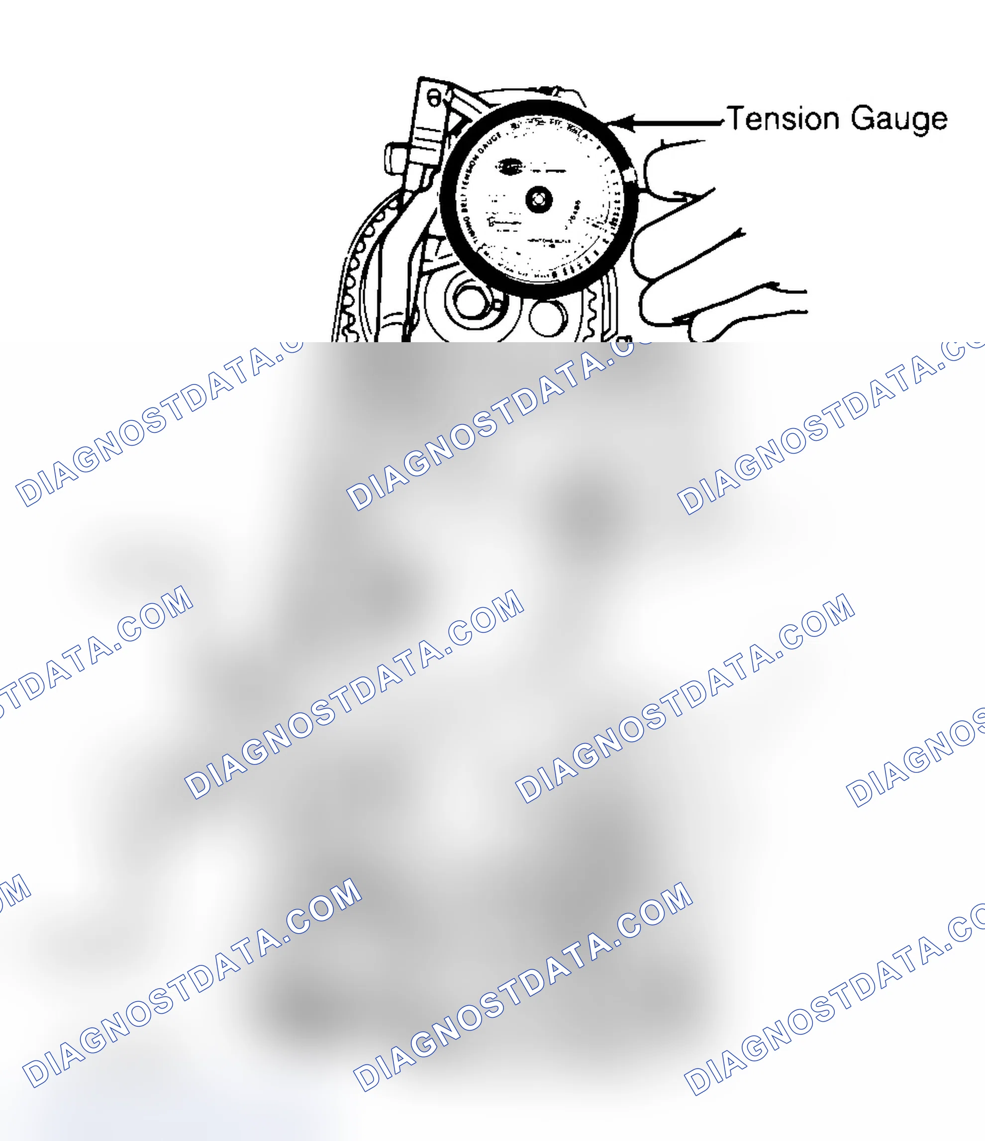 Scheme 3: Adjusting Typical Timing Belt Tension