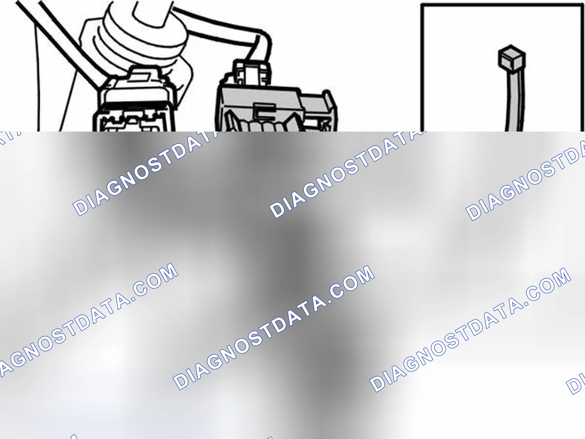 Scheme 532: Installing the adapter cable