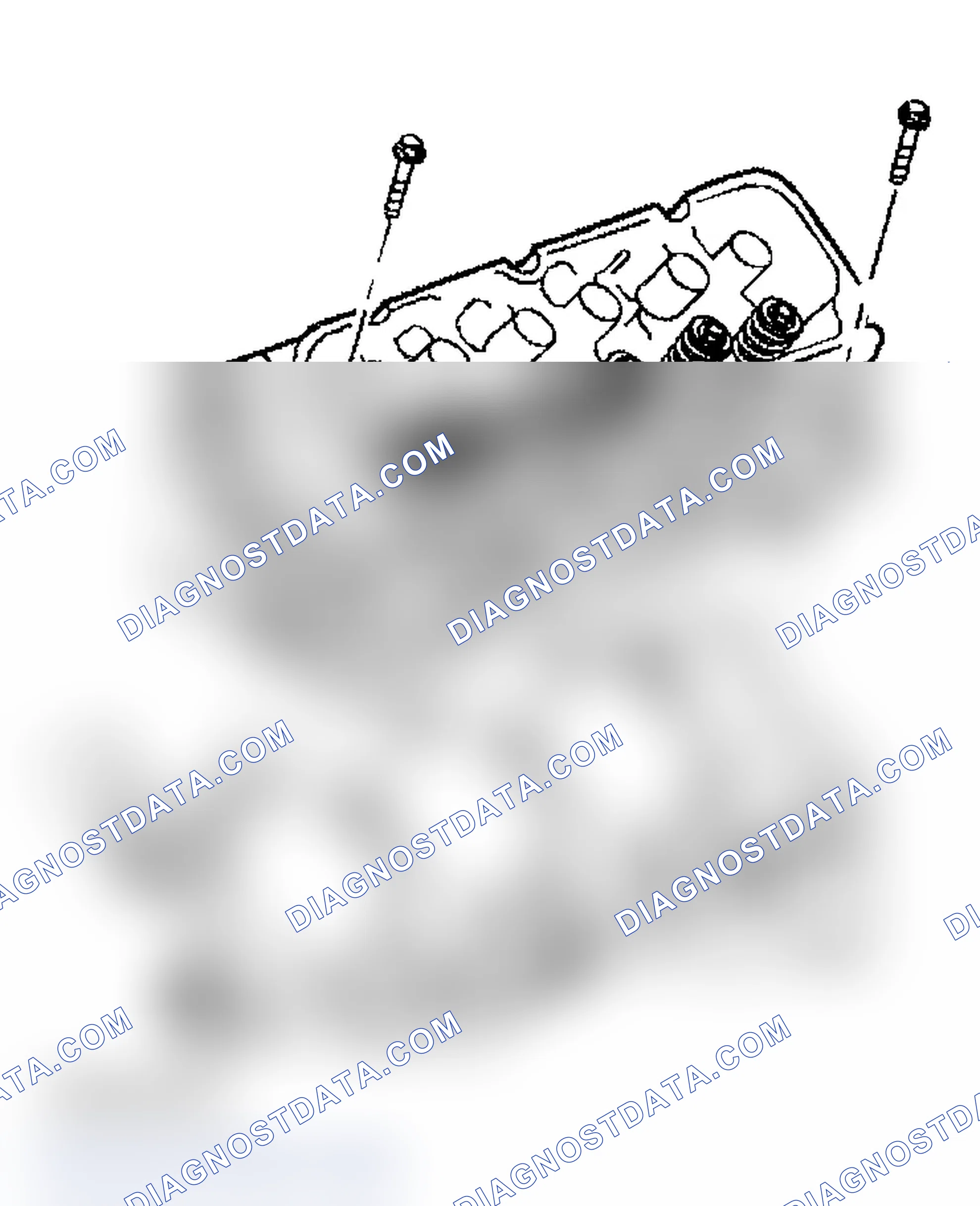 Scheme 636: Cylinder Head (Left Side) - Installation