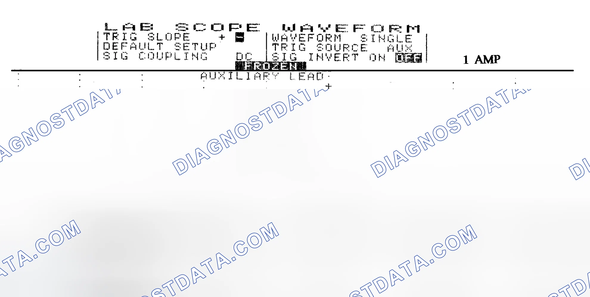 Scheme 20: Single Injector w/Normal Current Flow - Current Pattern