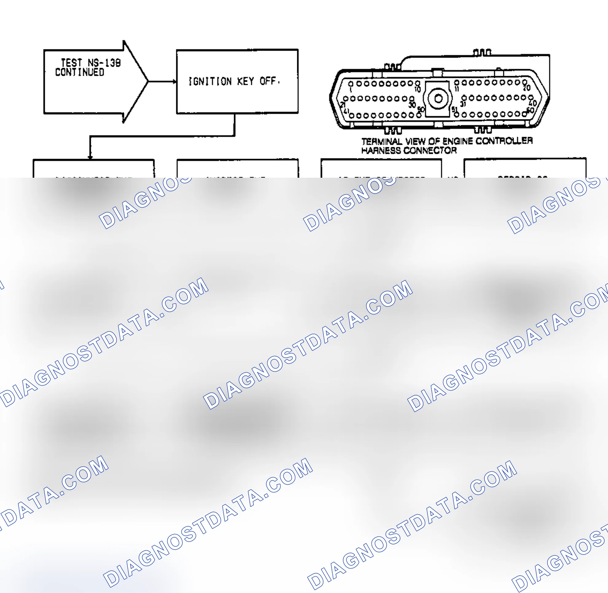 Scheme 63: Test NS-13B: (2 of 2) Code 11, No Ignition Reference Signal During Cranking