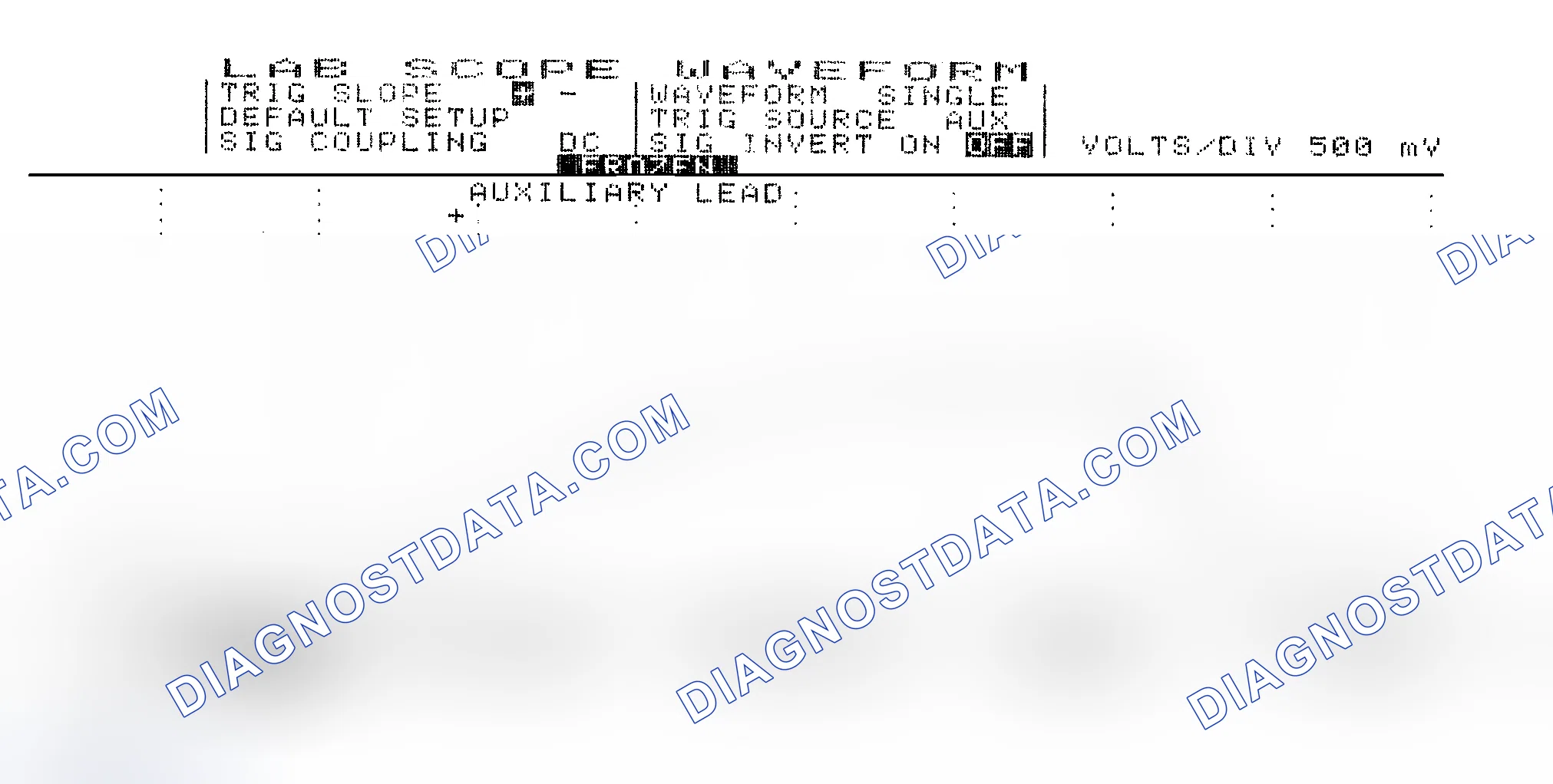 Scheme 14: Single Injector w/Excessive Current Flow - Current Pattern