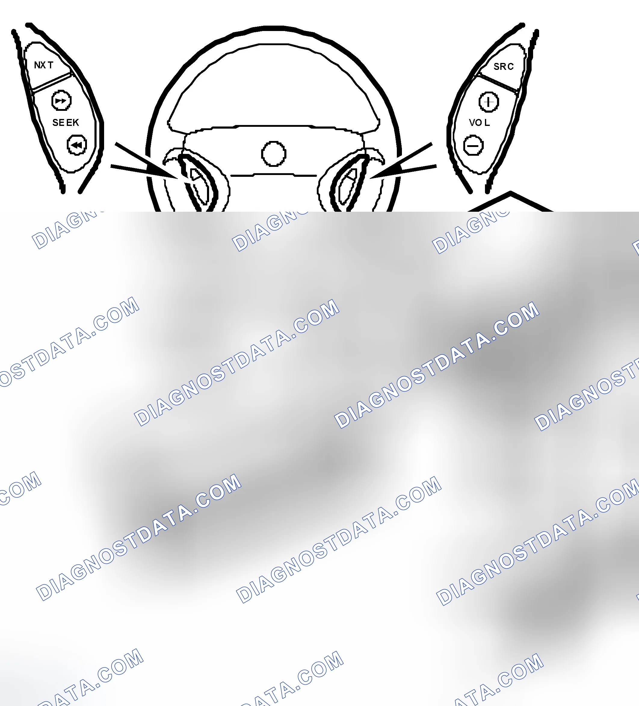 Scheme 212: Steering wheel switches