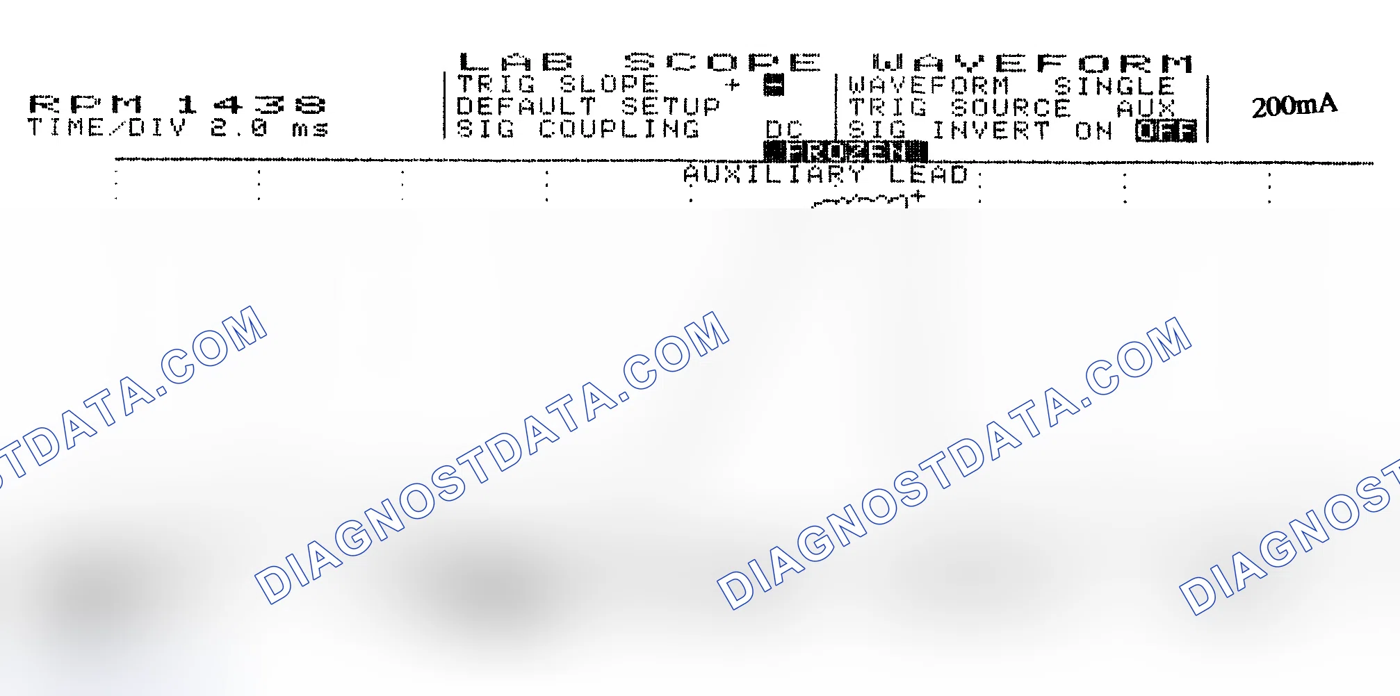 Scheme 15: Single Injector w/Normal Current Flow - Current Pattern