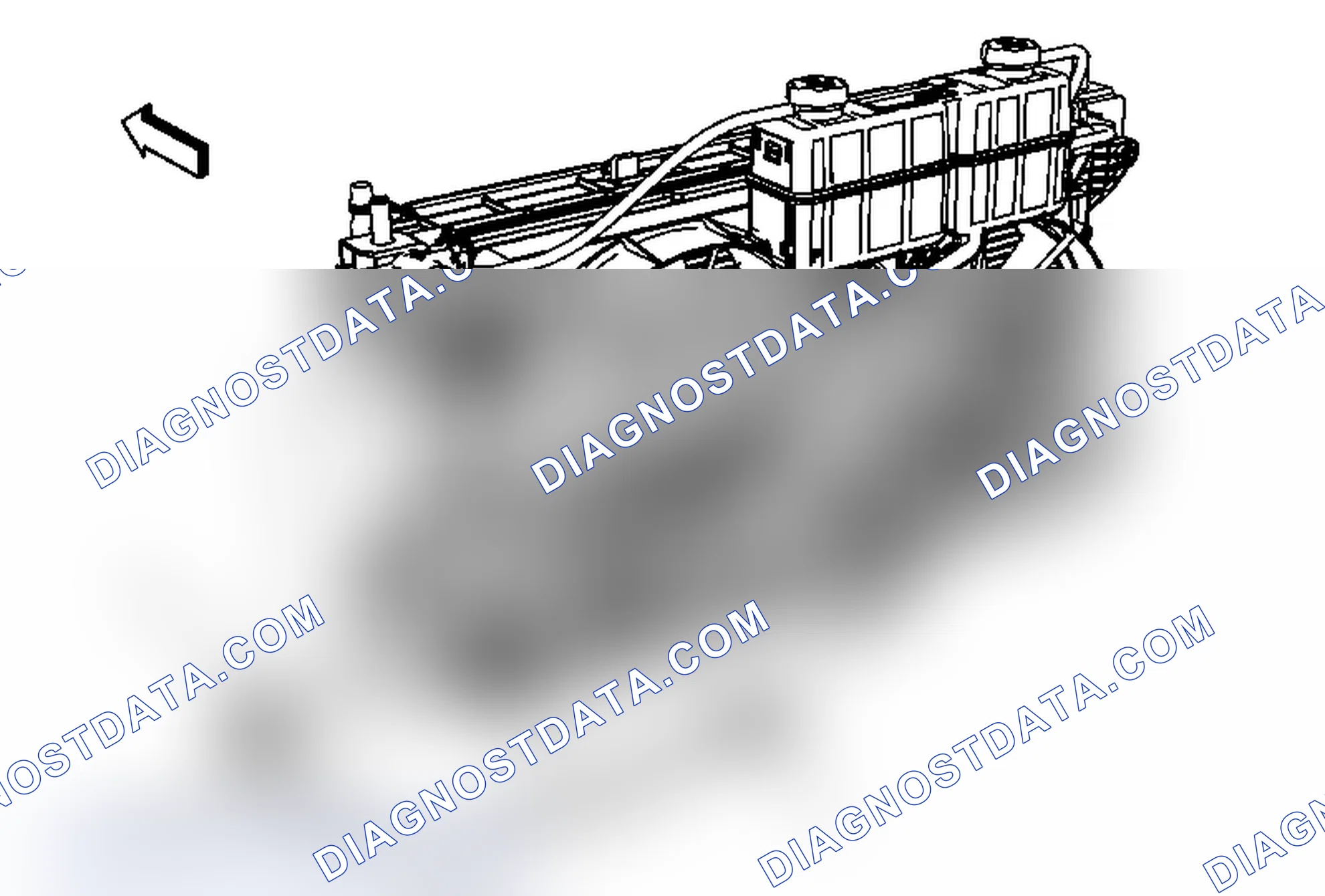 Scheme 132: Drive Motor Battery Radiator Outlet Hose Replacement
