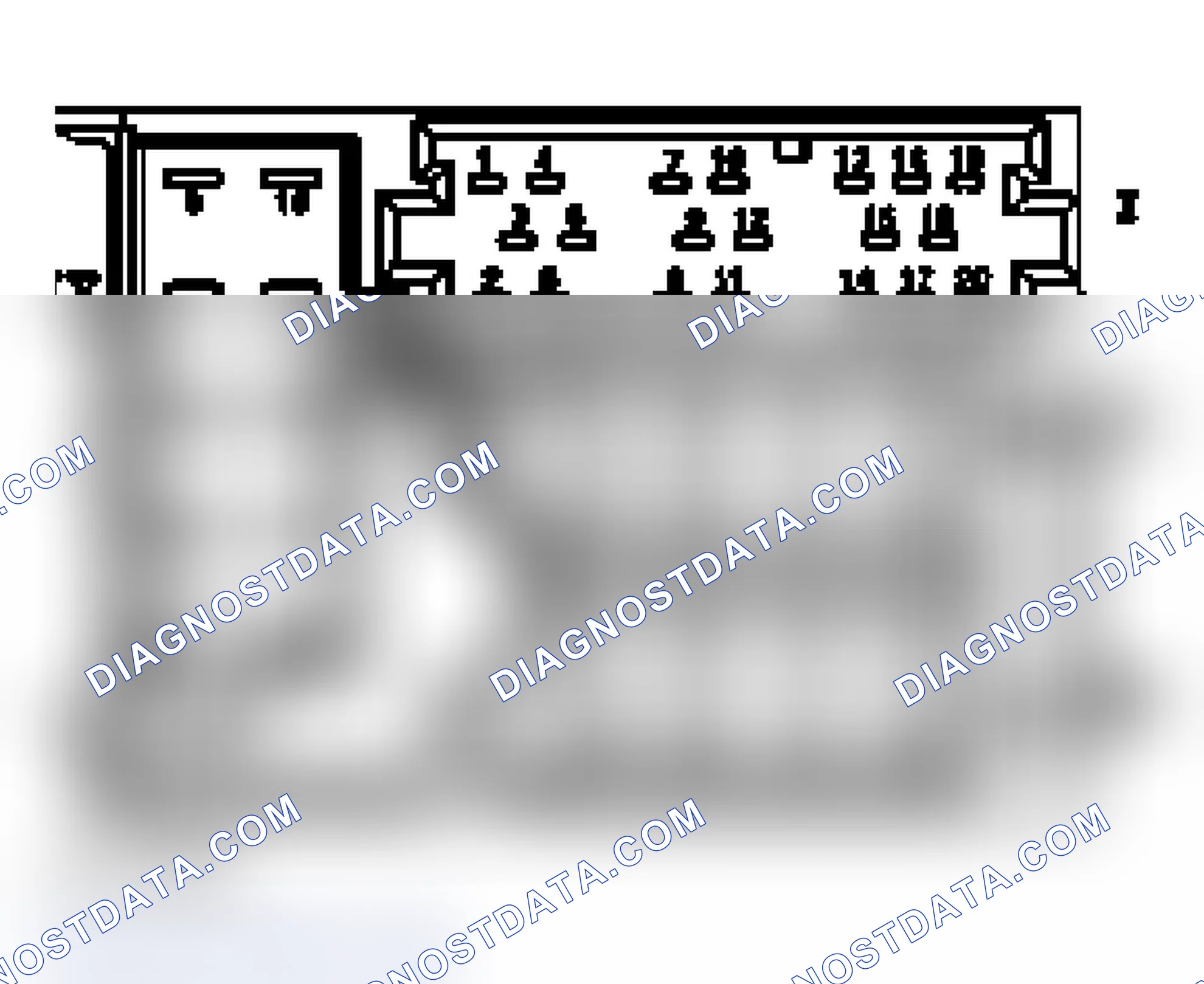 Scheme 458: Black 8-pin multi-pin connector III