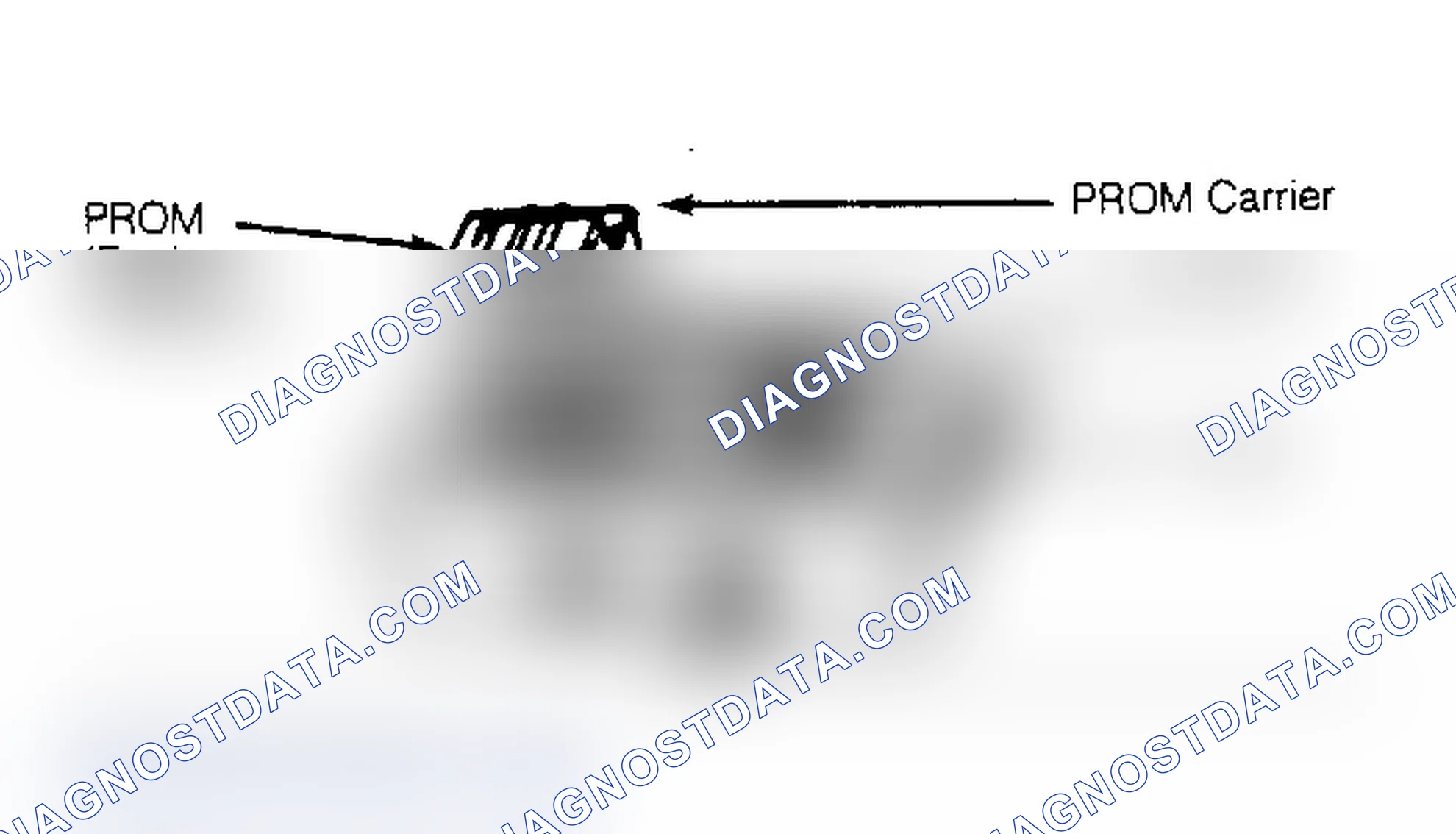 Scheme 2: View of ECM With PROM & CALPAC Replacement procedures are the same for both components.