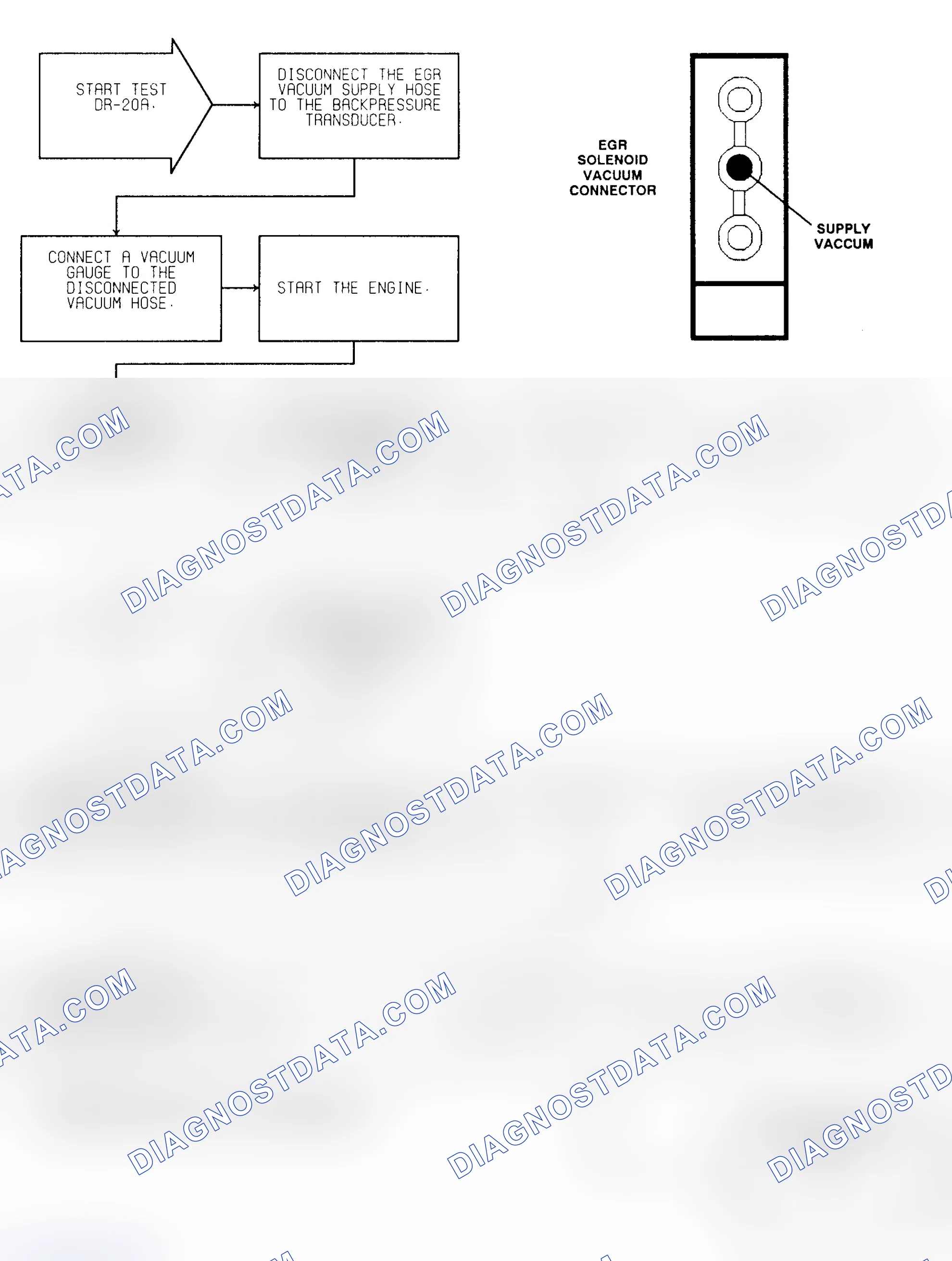 Scheme 399: Test DR-20A (1 of 4) EGR System Failure