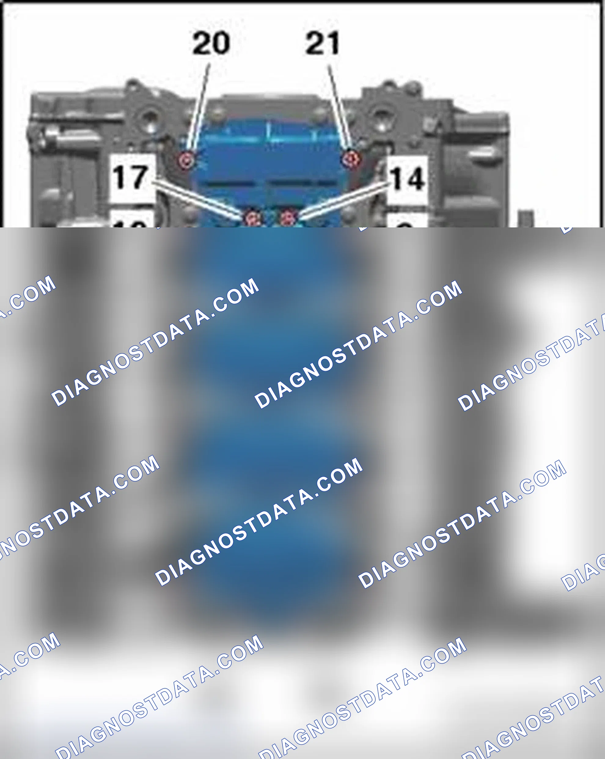 Scheme 198: Baffle plate tightening plate