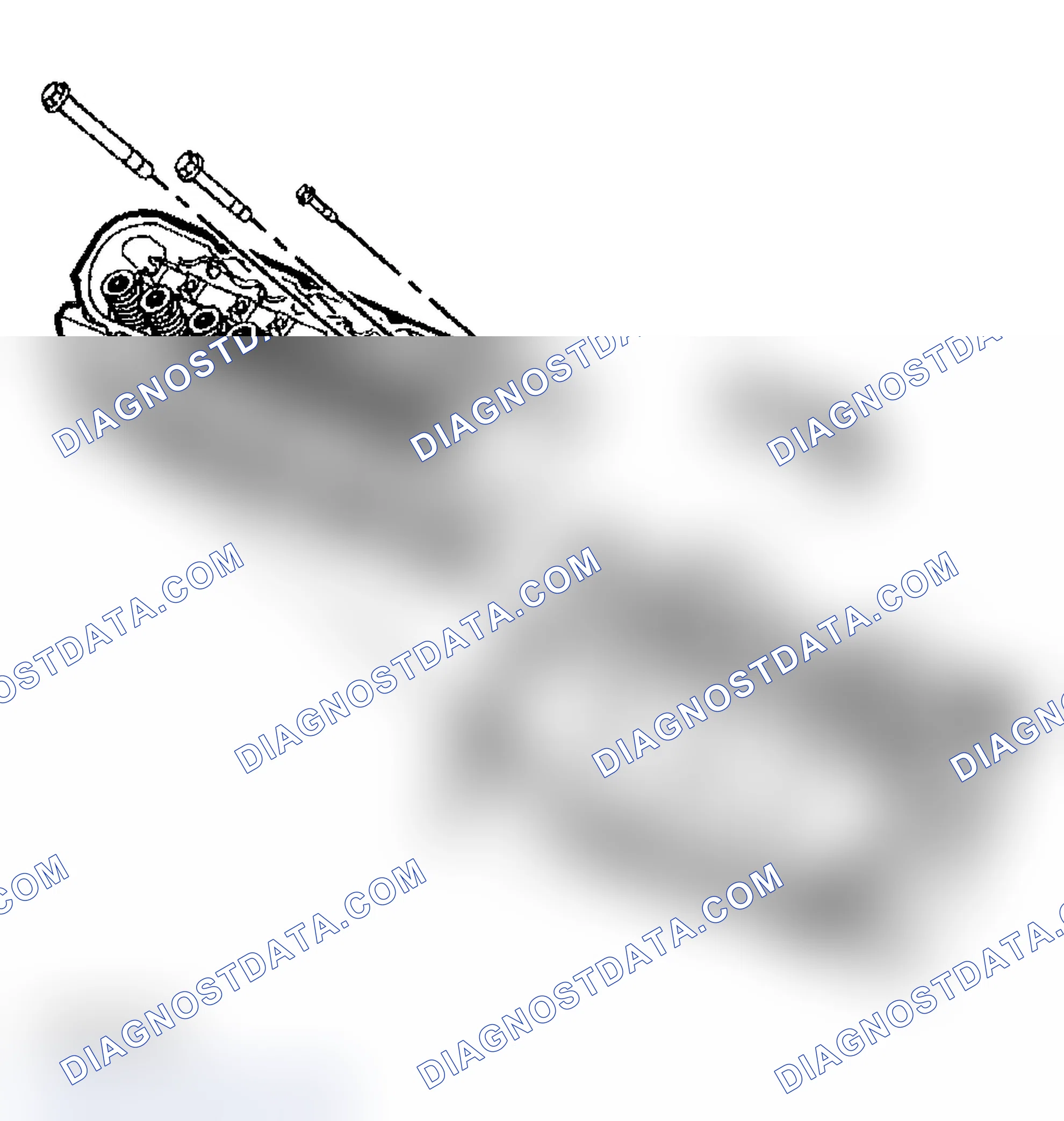 Scheme 1118: Cylinder Head Removal - Right