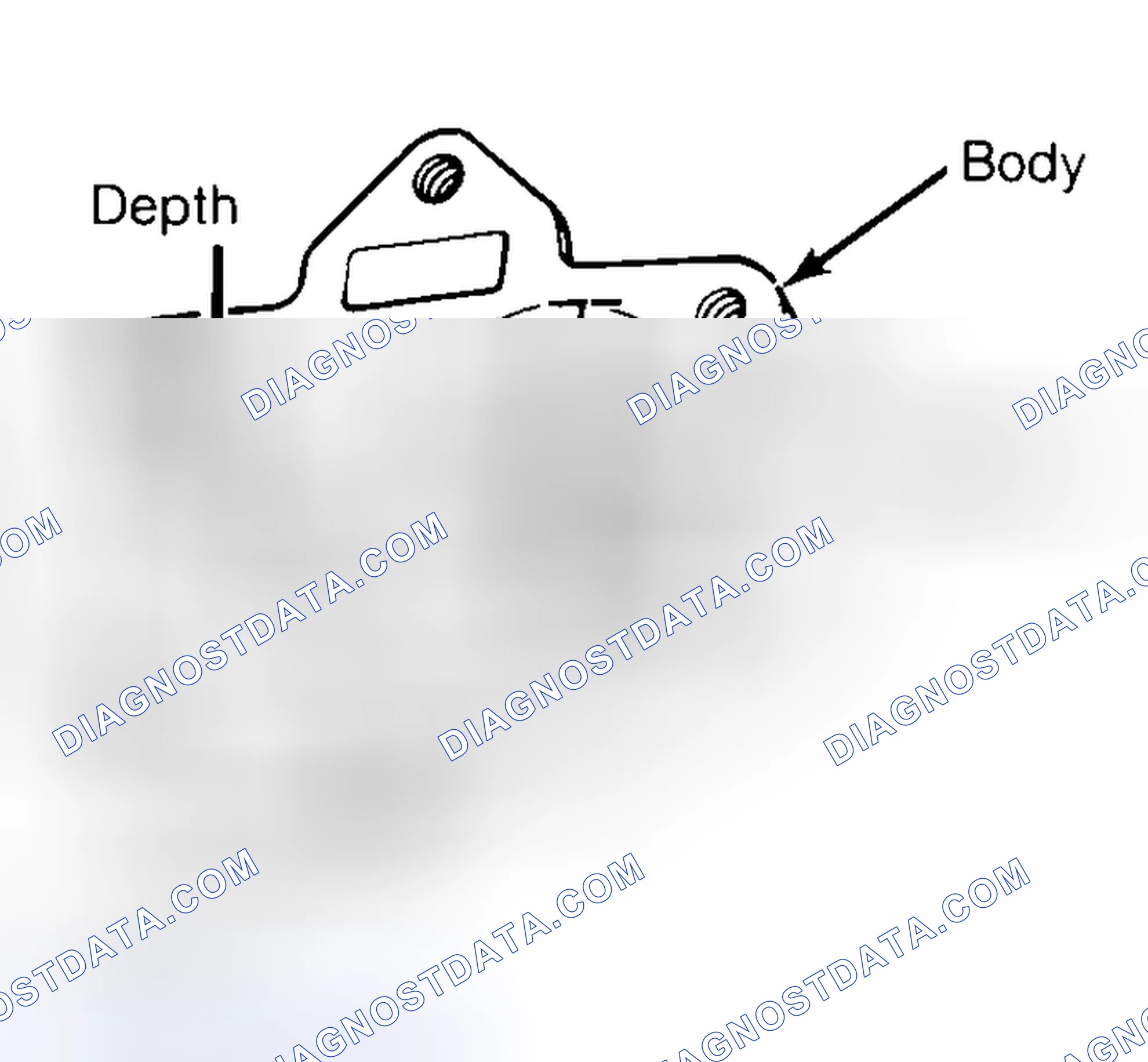 Scheme 35: Measuring Oil Pump Gear Cavity