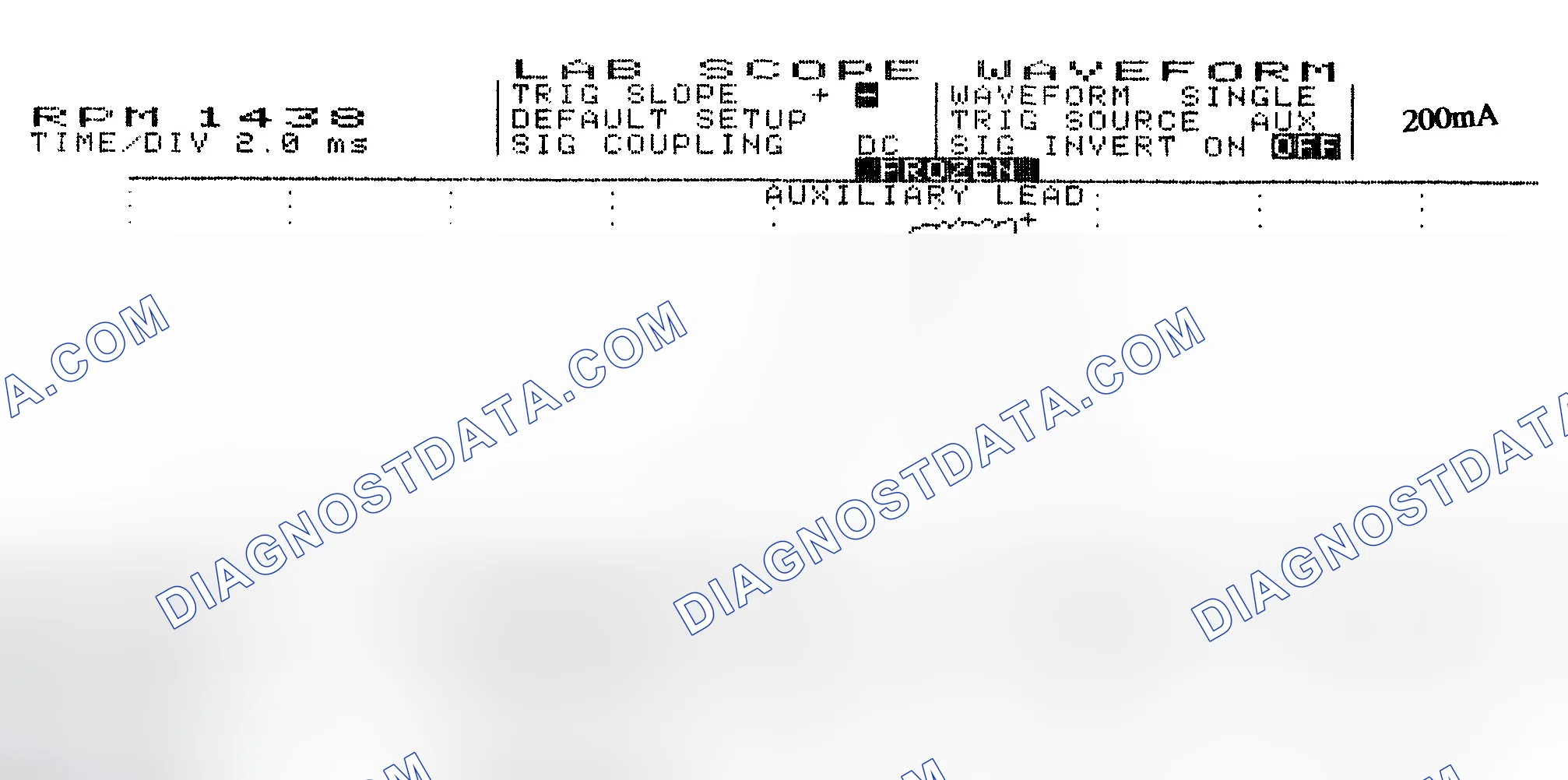 Scheme 15: Single Injector w/Normal Current Flow - Current Pattern