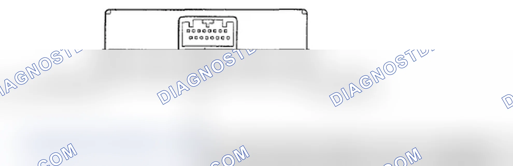 Scheme 46: ANC/Active Sound Control Unit Connector for Inputs and Outputs