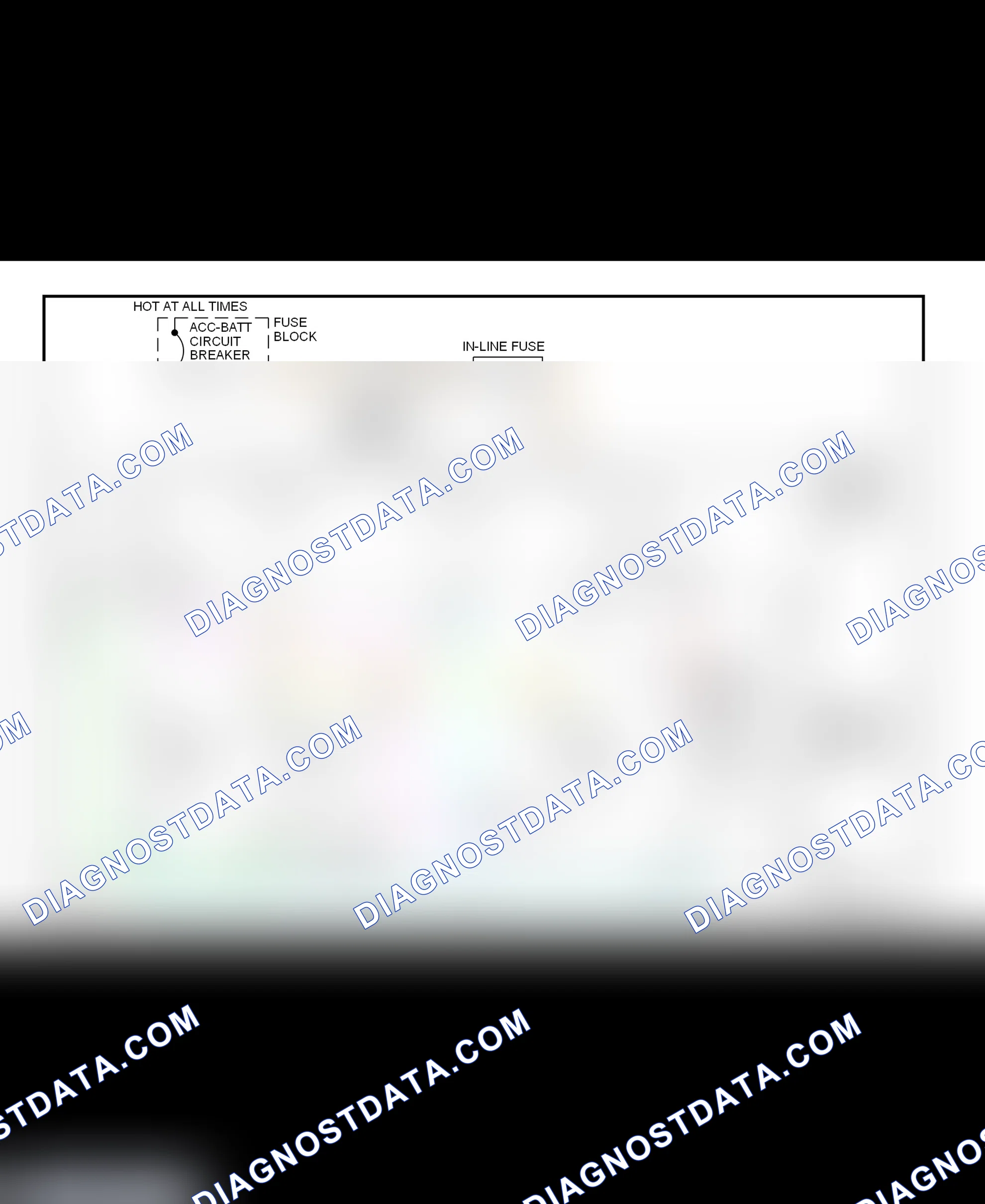 Scheme 2: Power Mirrors Wiring Diagram (1992-93)