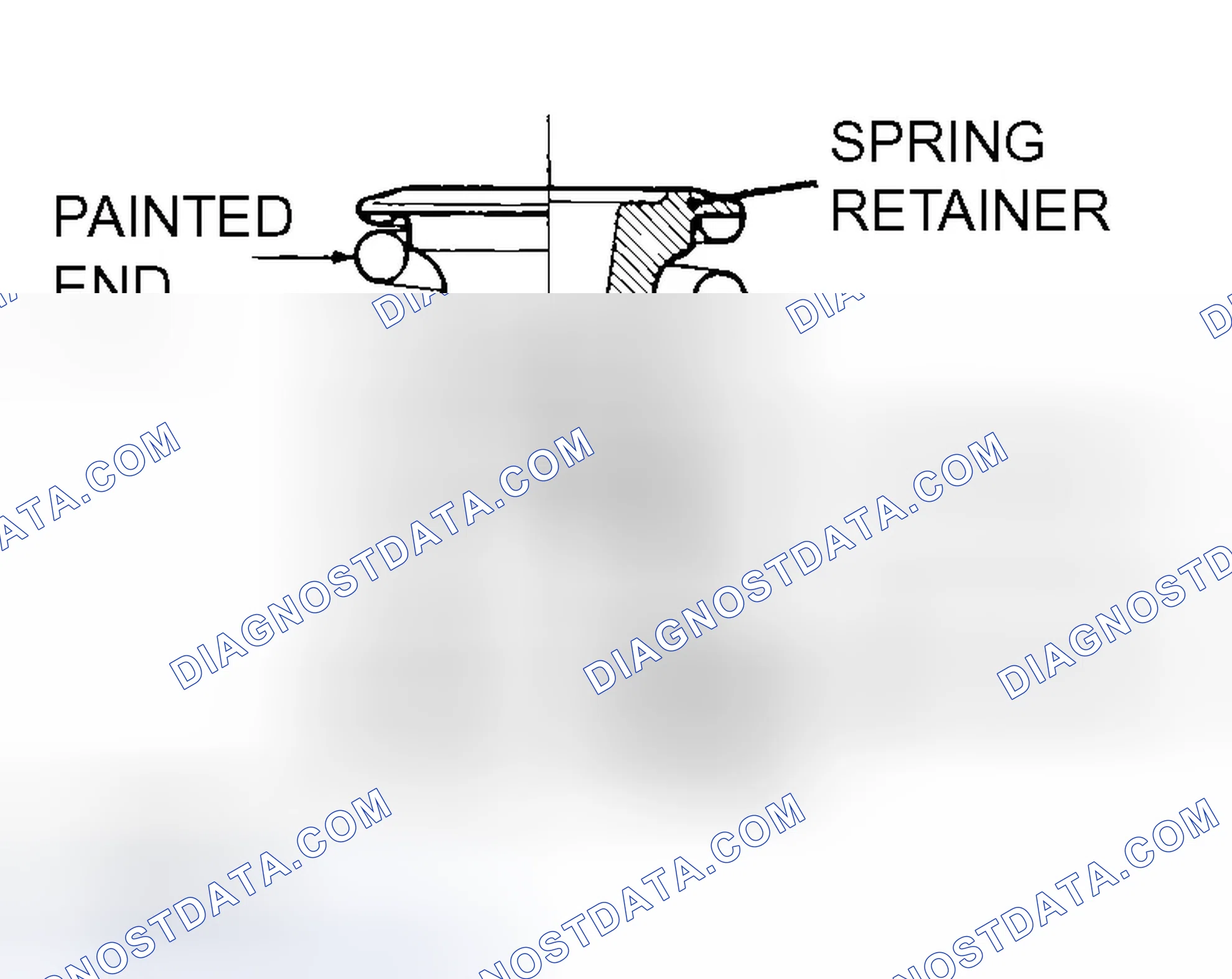 Scheme 441: >> B << VALVE SPRING INSTALLATION