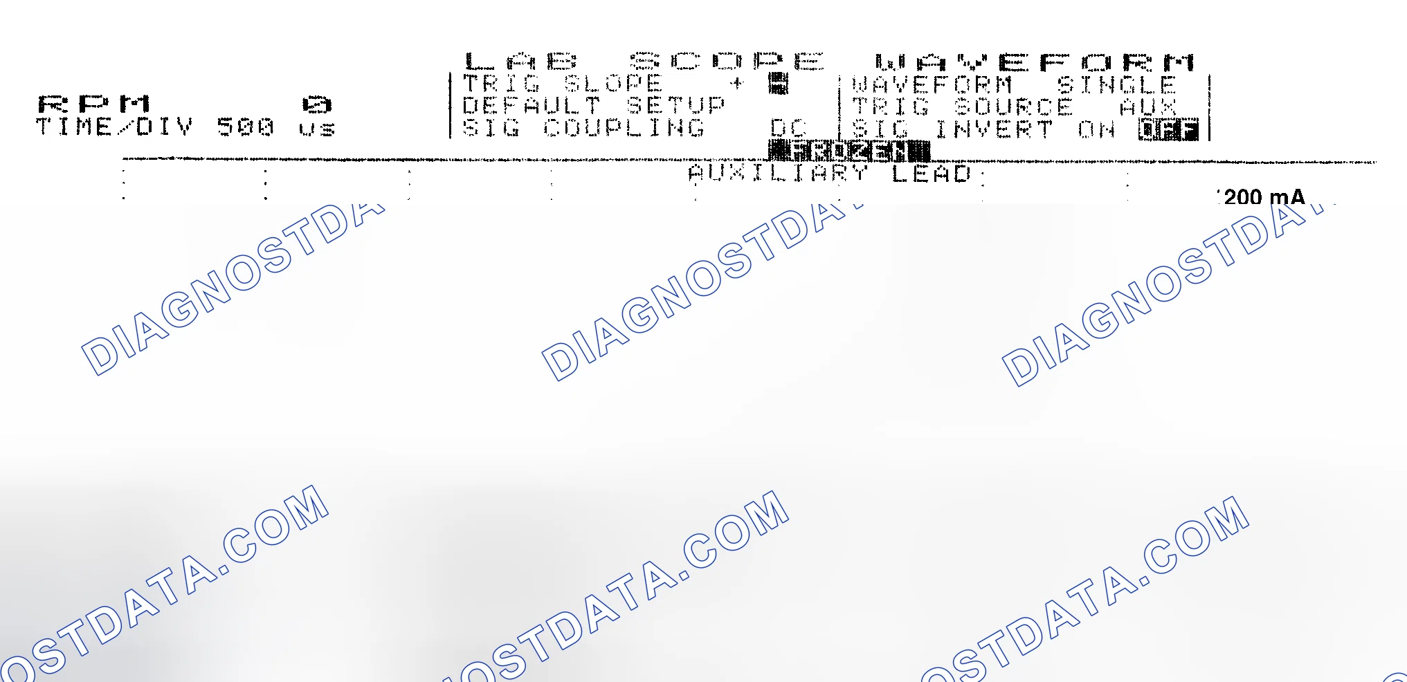 Scheme 17: Single Injector w/Normal Current Flow - Current Pattern