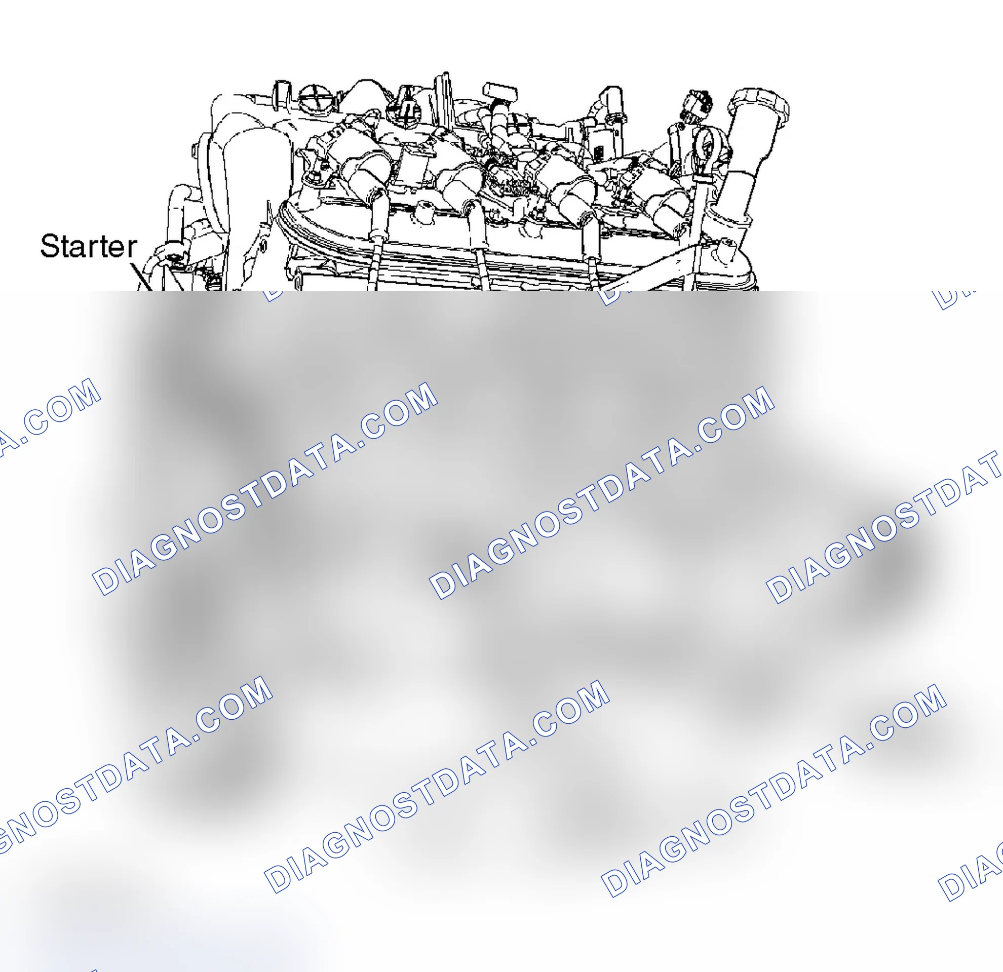 Scheme 6: ENGINE ELECTRICAL COMPONENT VIEW