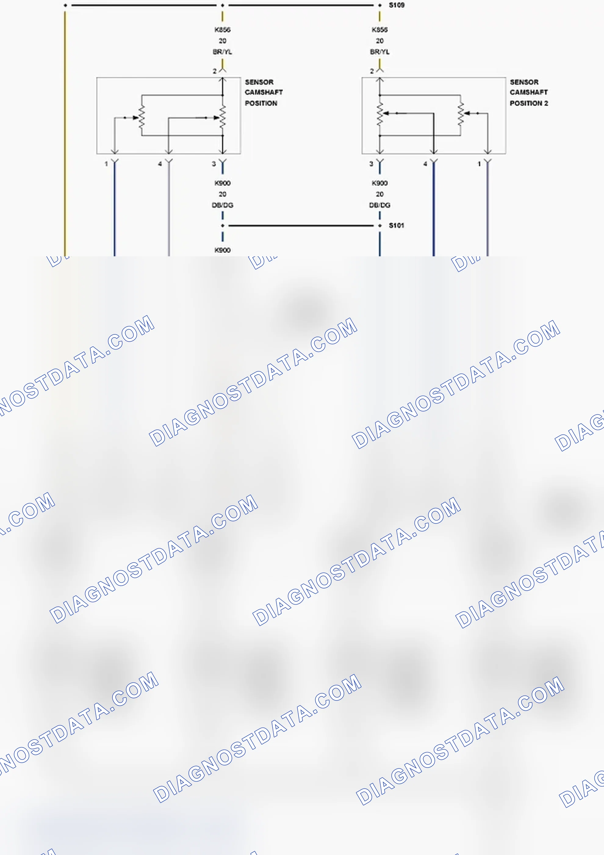 Scheme 14: P000A-BANK 1 CAMSHAFT 1 POSITION SLOW RESPONSE (3.6L)