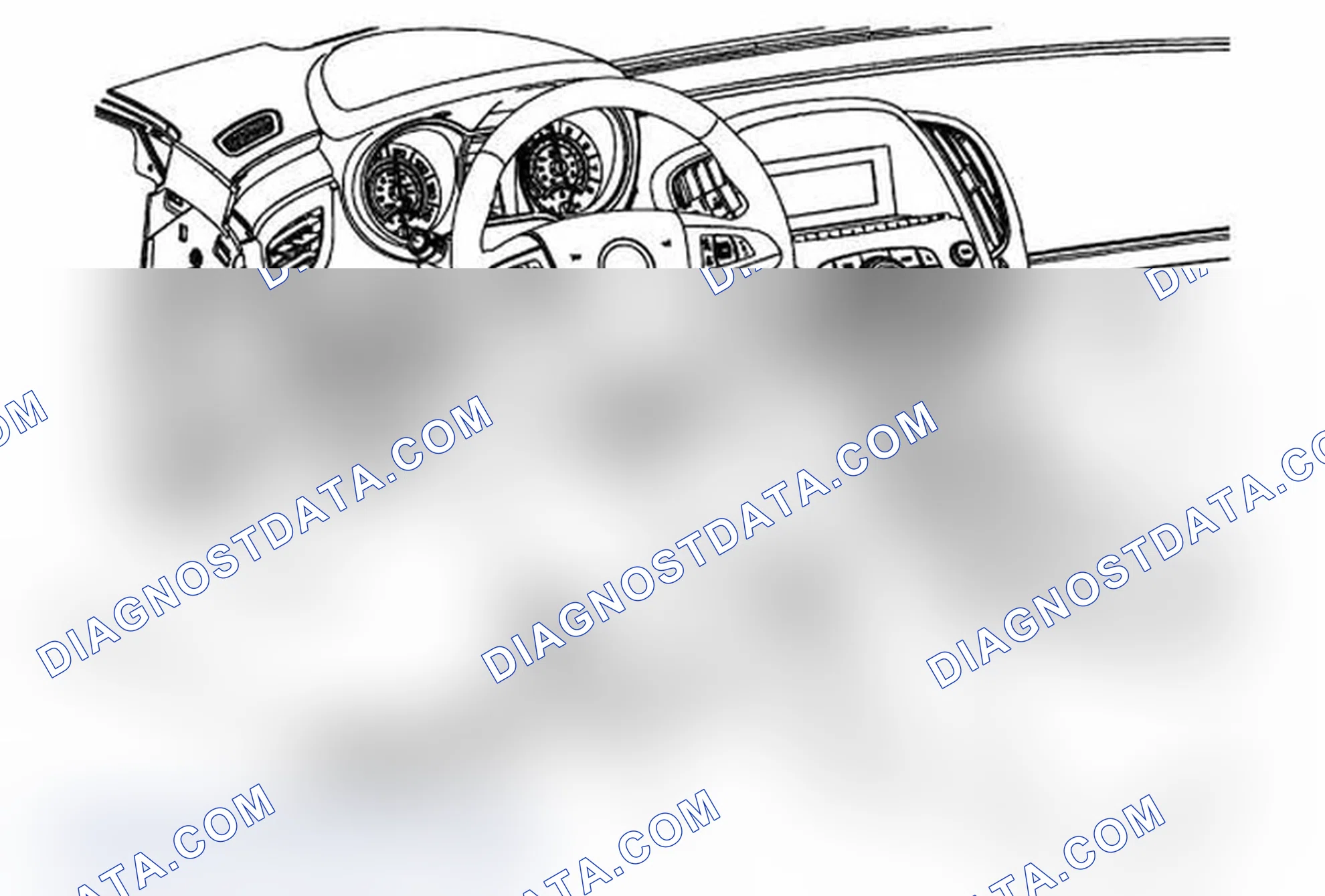 Scheme 61: Instrument Panel Lower Trim Panel Reinforcement Replacement
