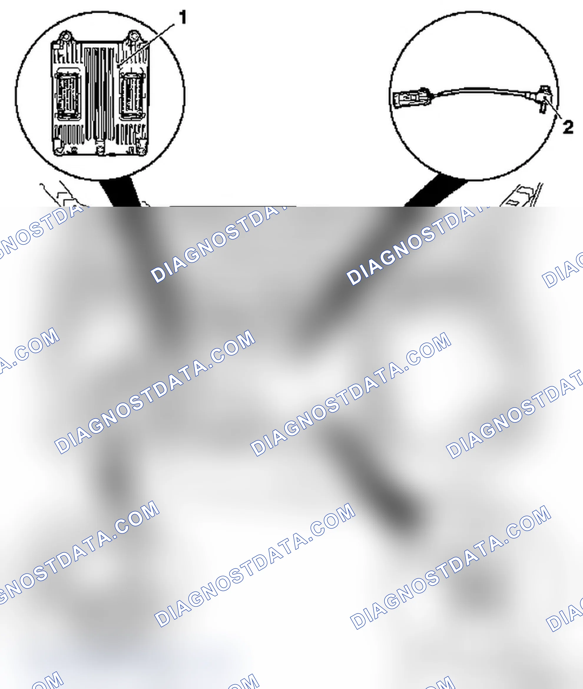 Engine Compartment Survey (Z 22 SE)