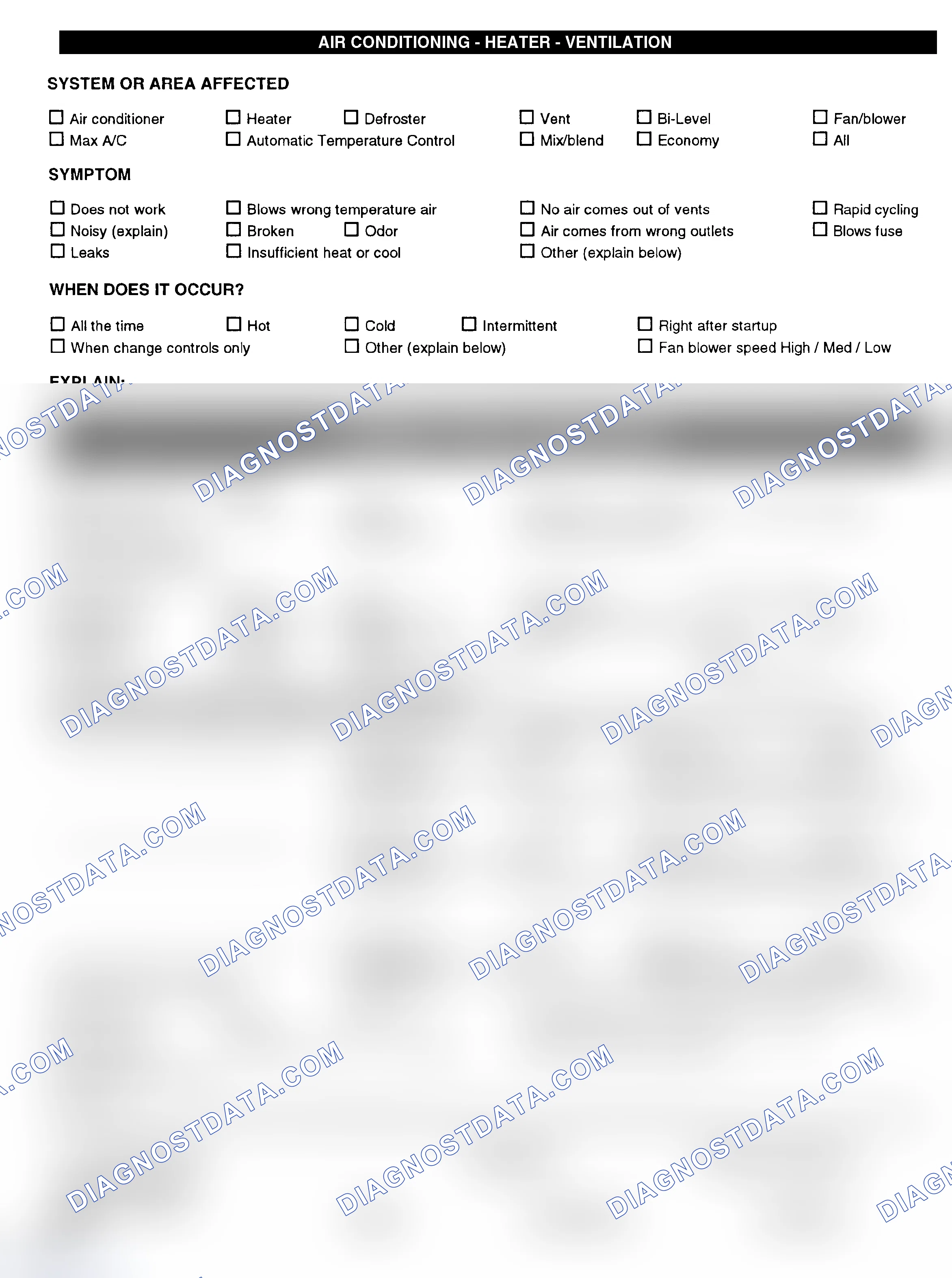 Scheme 4: Symptom Check List - Page 3