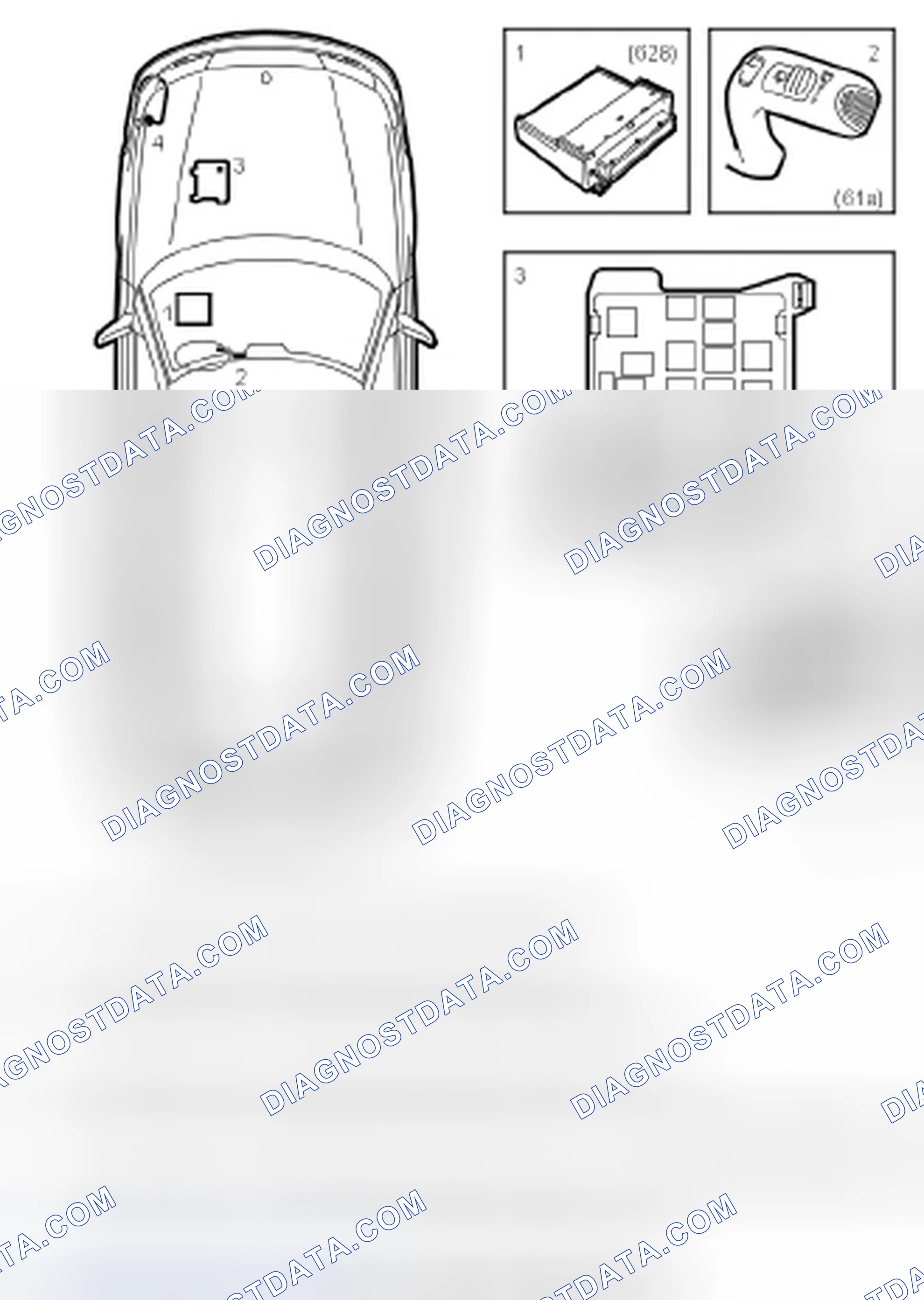Scheme 19: PRINCIPAL COMPONENTS, INTERMITTENT WIPER OPERATION, REAR WINDOW (5D)