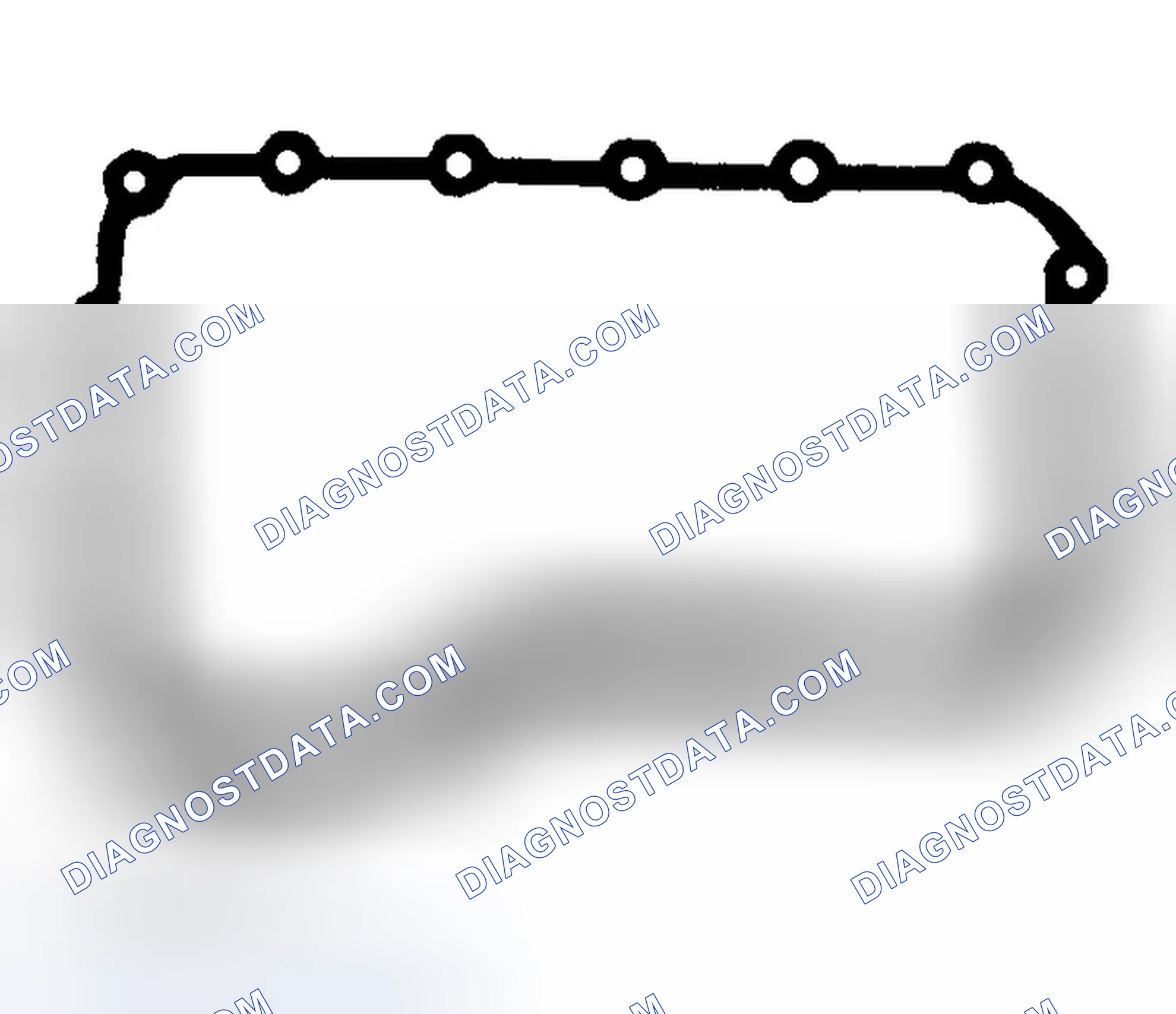 Scheme 9: Identifying Oil Pan Gasket (F4E-III/F4E Type "F")