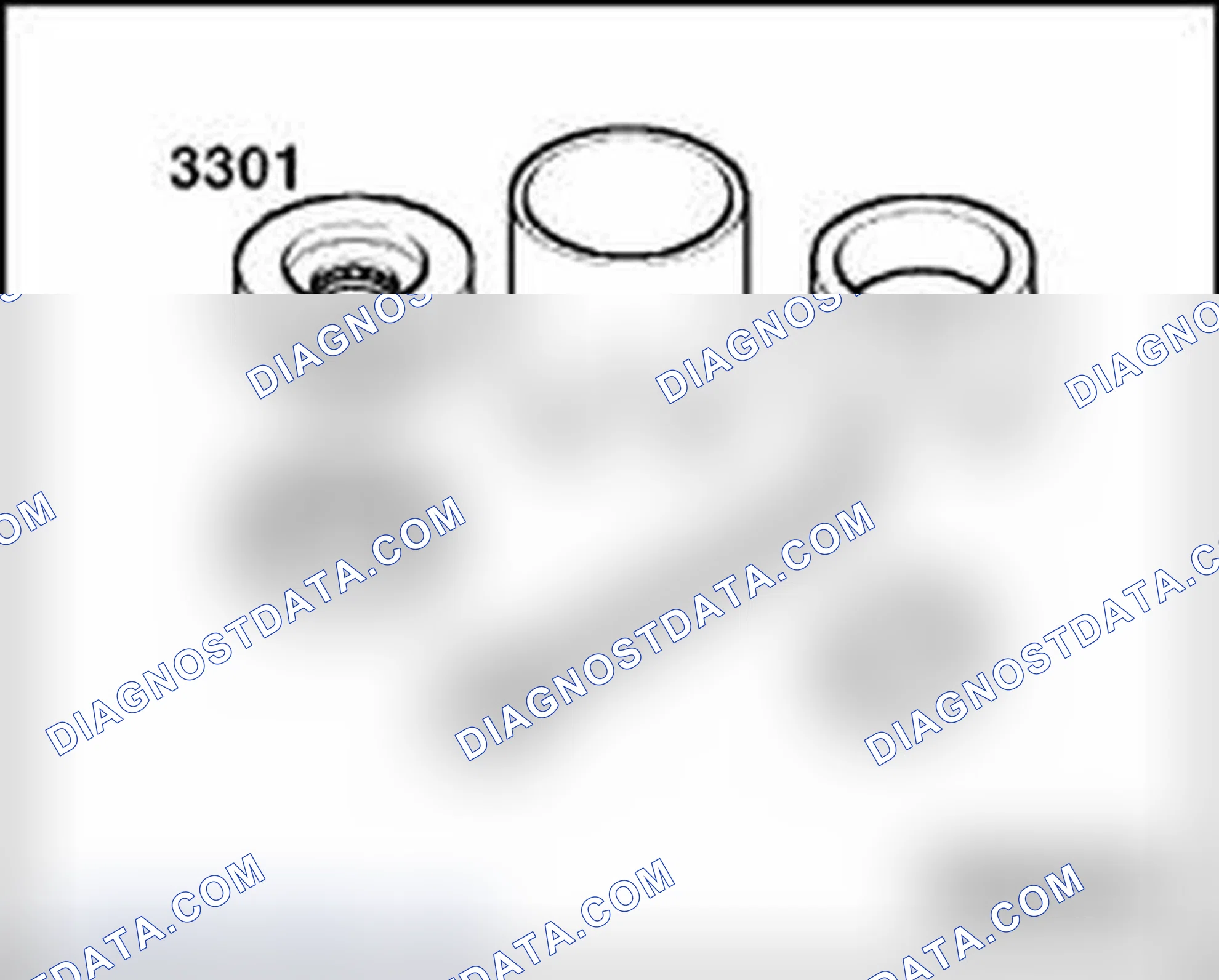 Scheme 79: Bearing for upper front and rear link, replacing