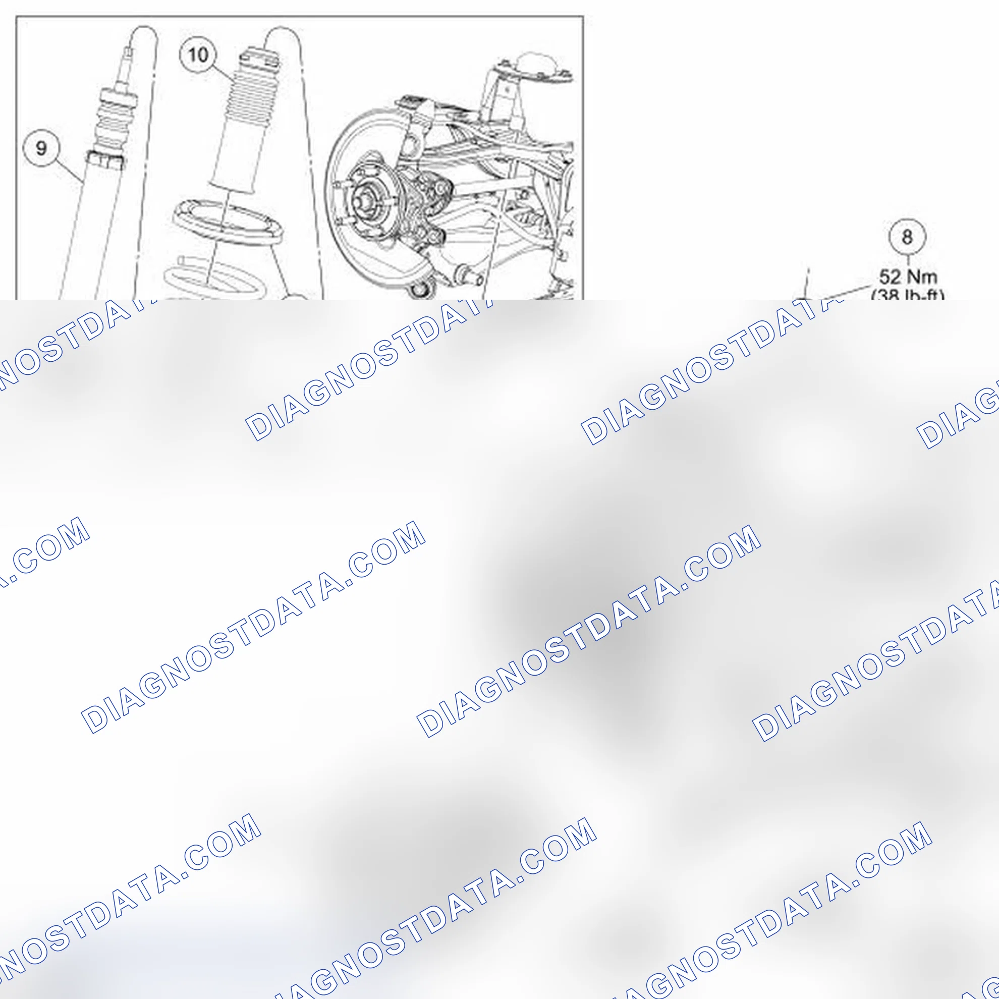 Scheme 21: Shock Absorber and Spring Assembly - All Wheel Drive (AWD)