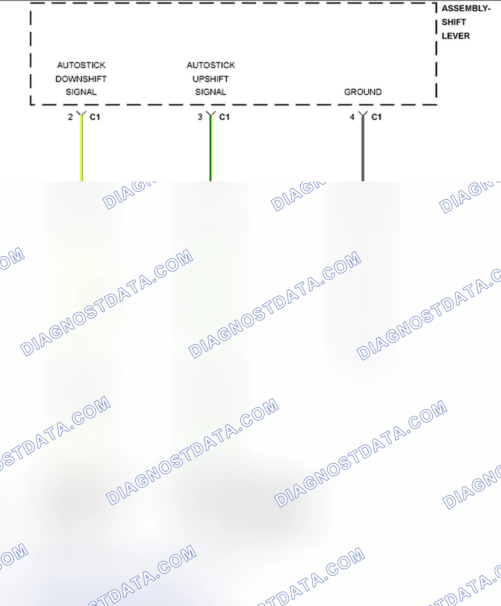 Scheme 805: P0952-AUTOSTICK INPUT CIRCUIT LOW