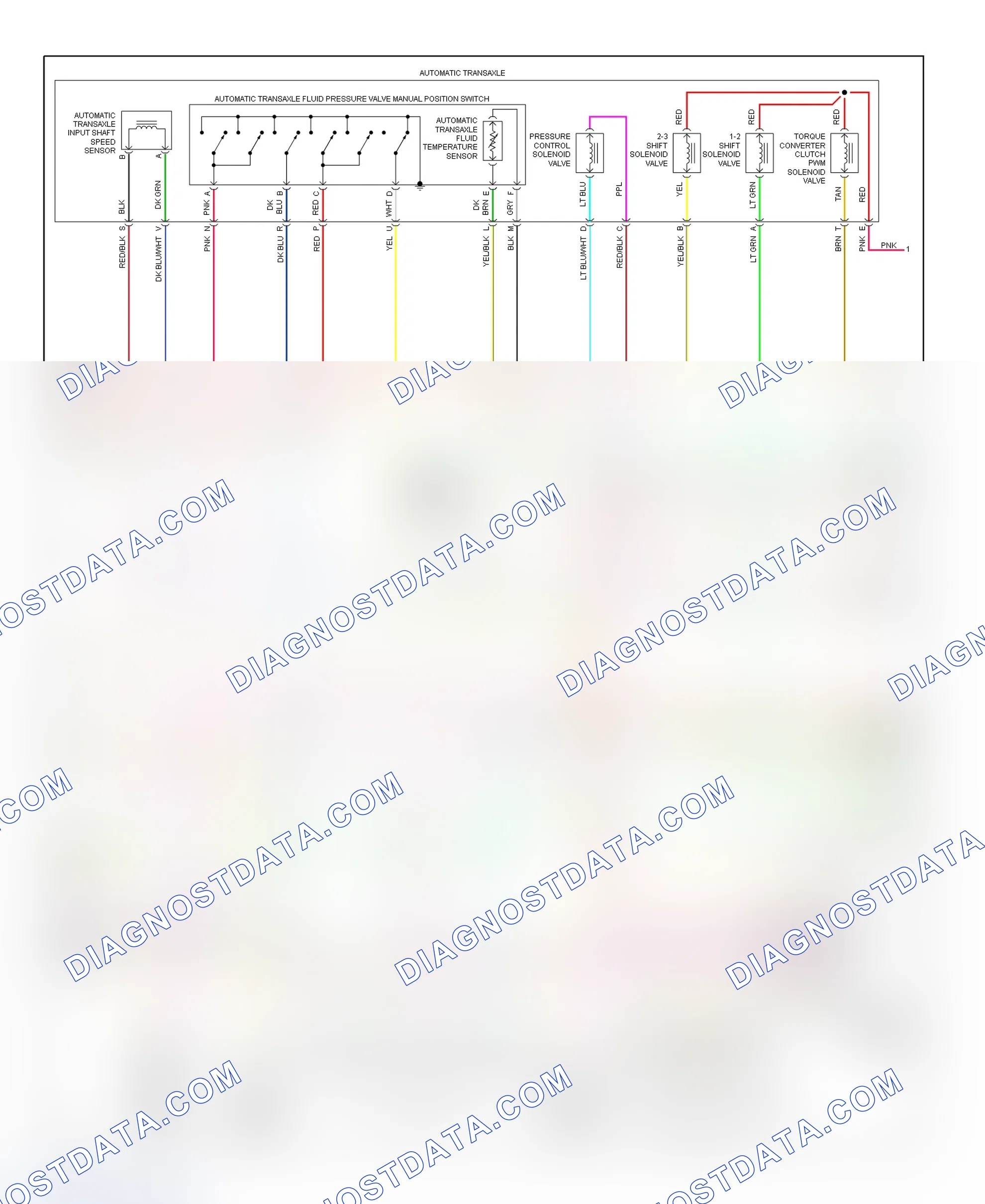 Scheme 42: PCM Wiring Diagram (Cavalier & Sunfire - 2.4L - 2 Of 3)