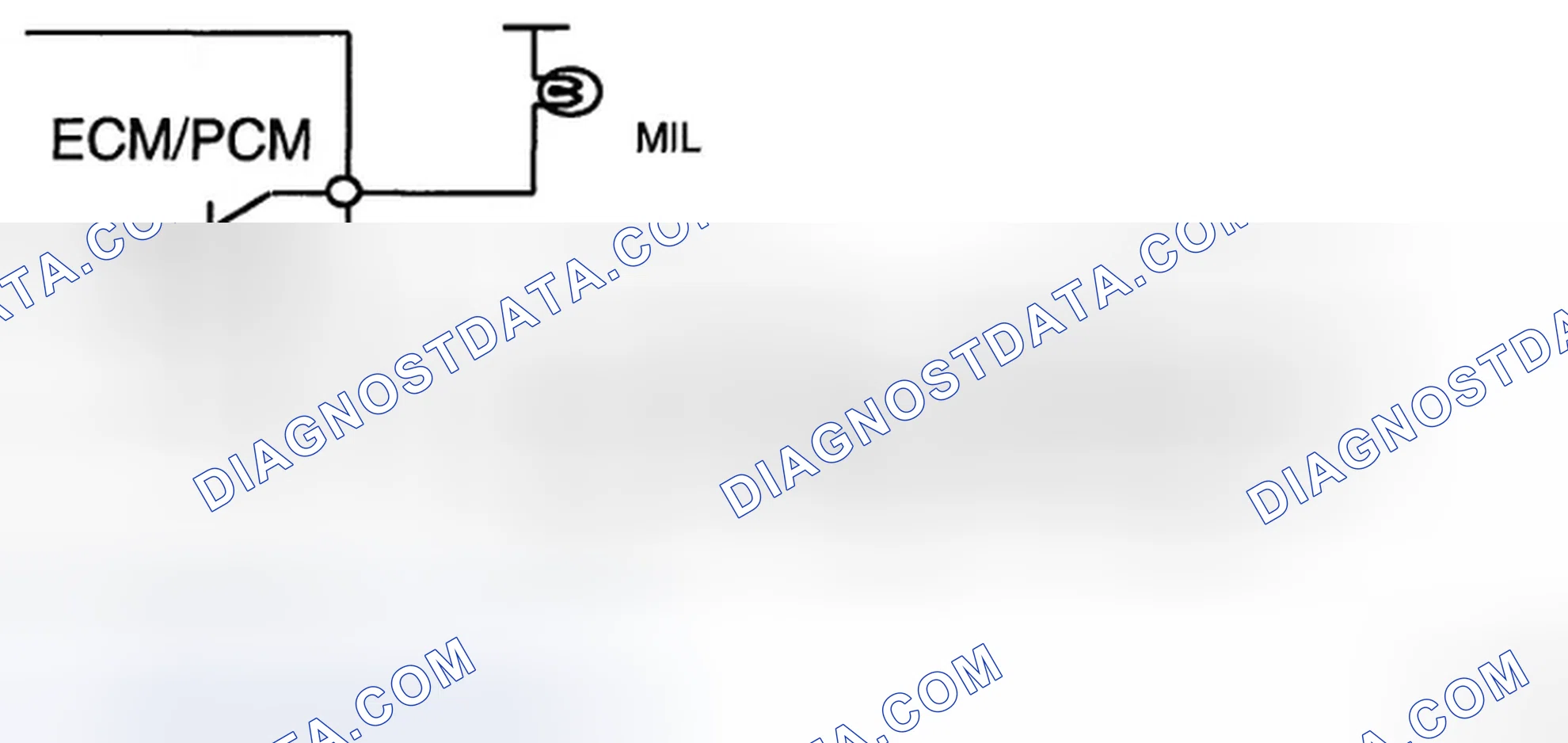 Scheme 47: 2) MIL (MALFUNCTION INDICATION LAMP) - MIL ACTIVITY BY TRANSISTOR