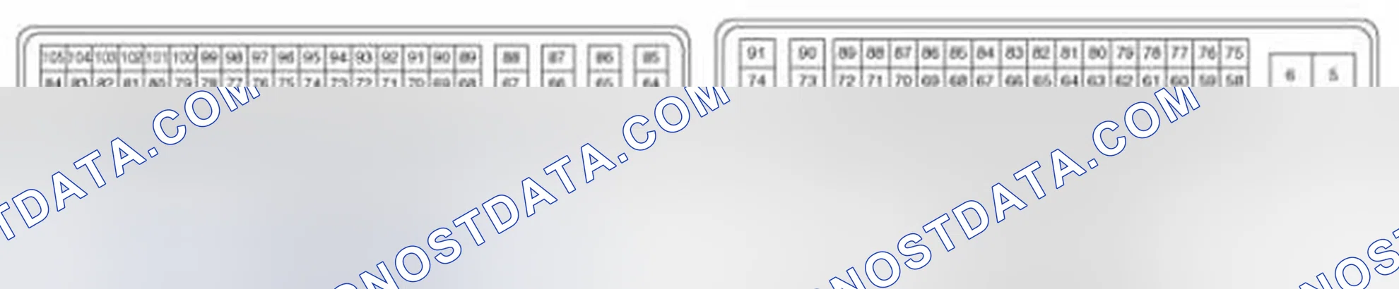 Scheme 264: ECM Terminal And Input/Output signal (A/T)