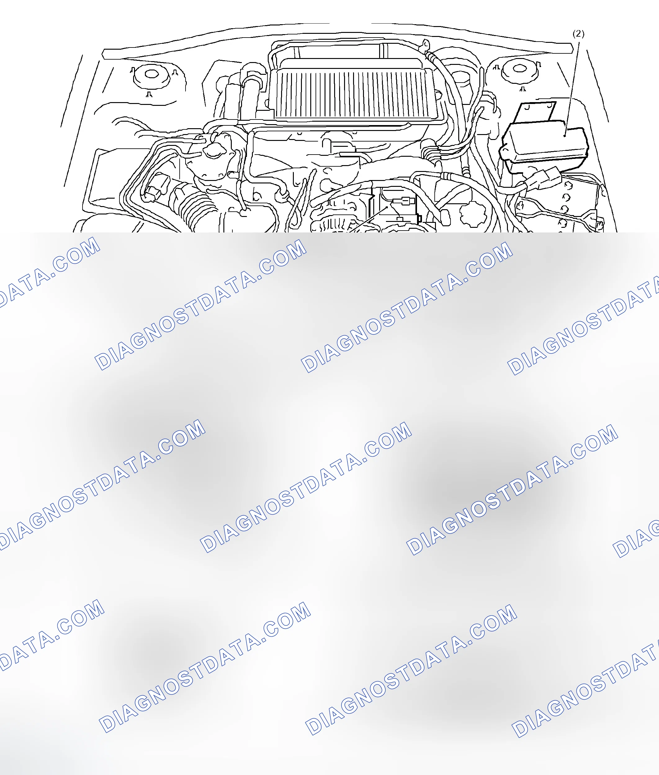 Scheme 94: ENGINE COMPARTMENT