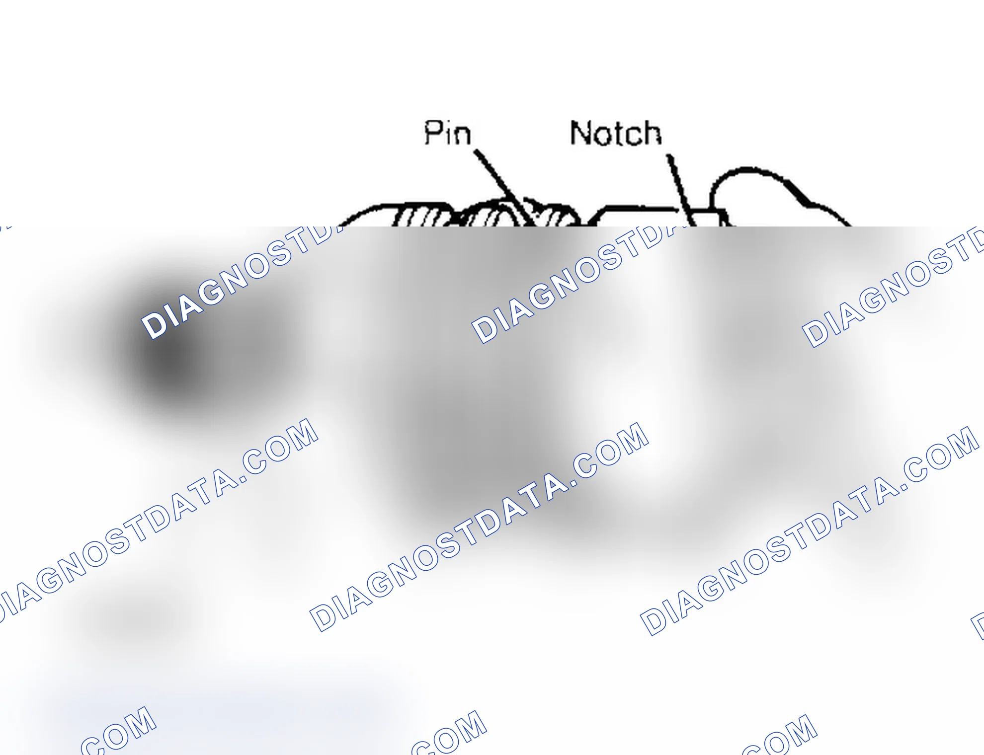 Scheme 9: Aligning Pin and Notch for Input (Stub) Shaft