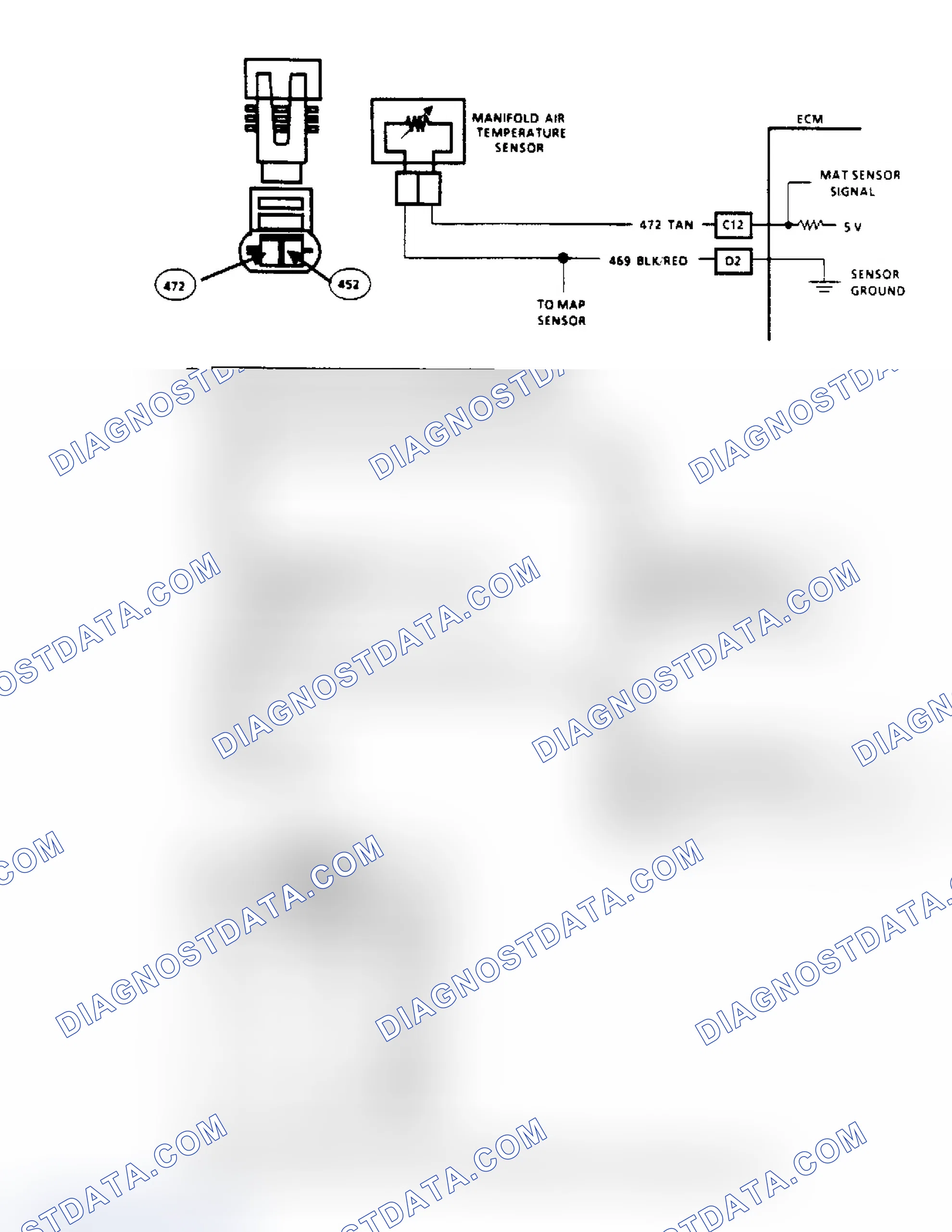 Scheme 62: Code 25: MAT Sensor Temp High (2.5L)