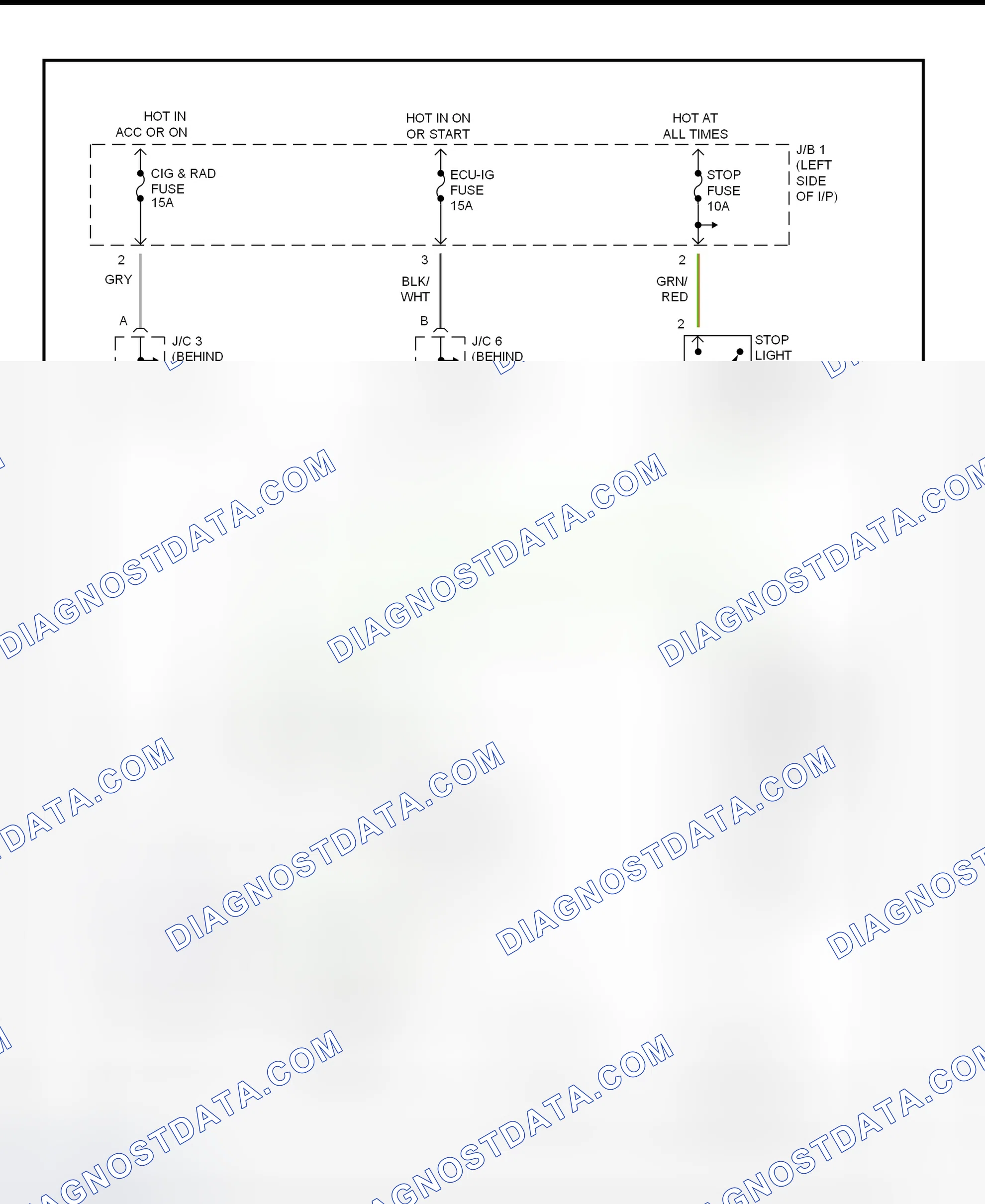 Scheme 14: Shift Interlock System Wiring Diagram (1995-96 Land Cruiser)