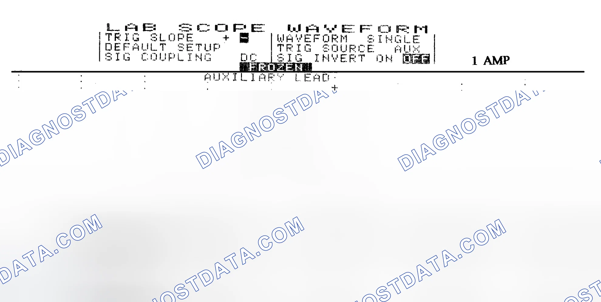 Scheme 20: Single Injector w/Normal Current Flow - Current Pattern
